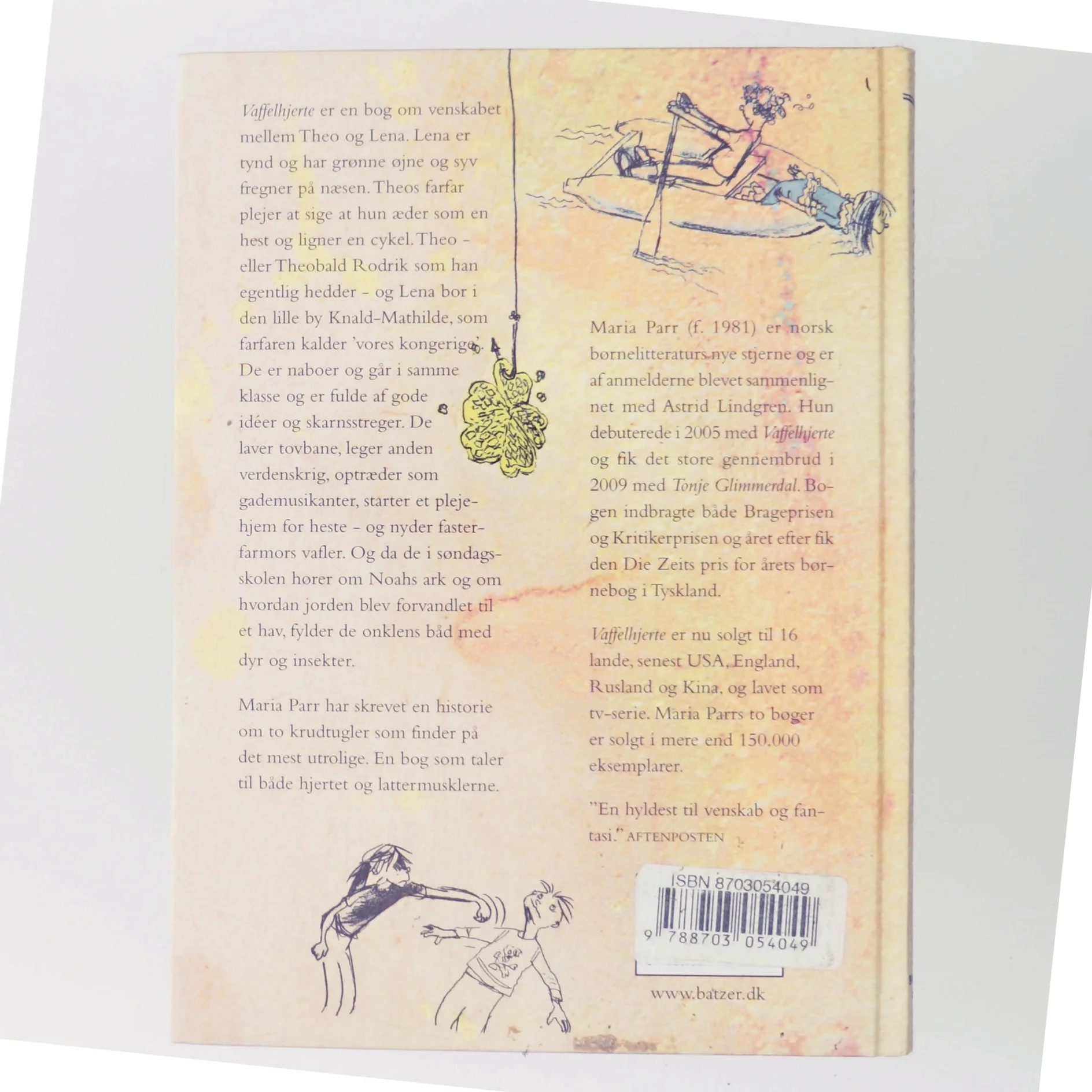 Vaffelhjerte af Maria Parr (Bog)