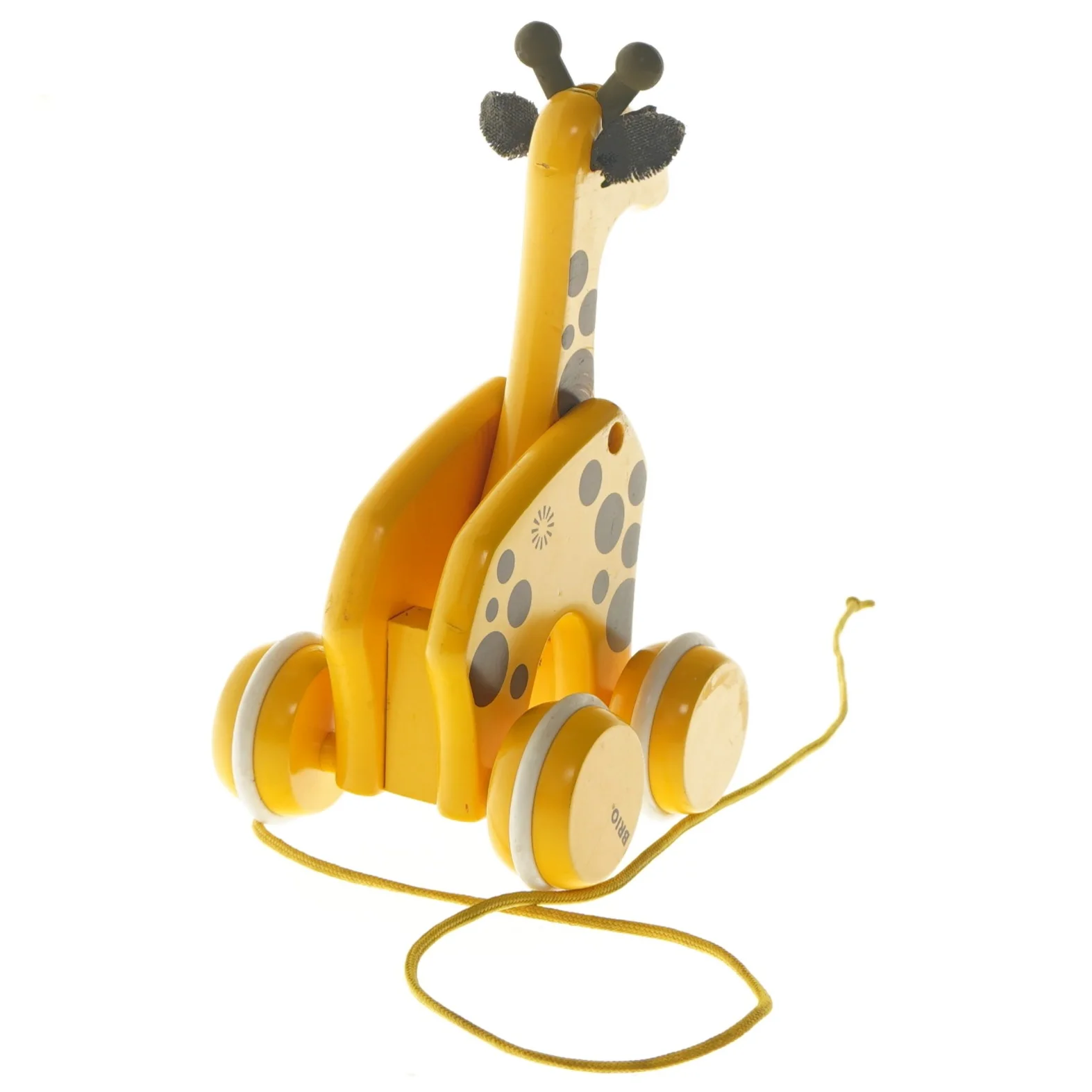 Træklegetøj giraf fra Brio (str. 20x10x10 cm)