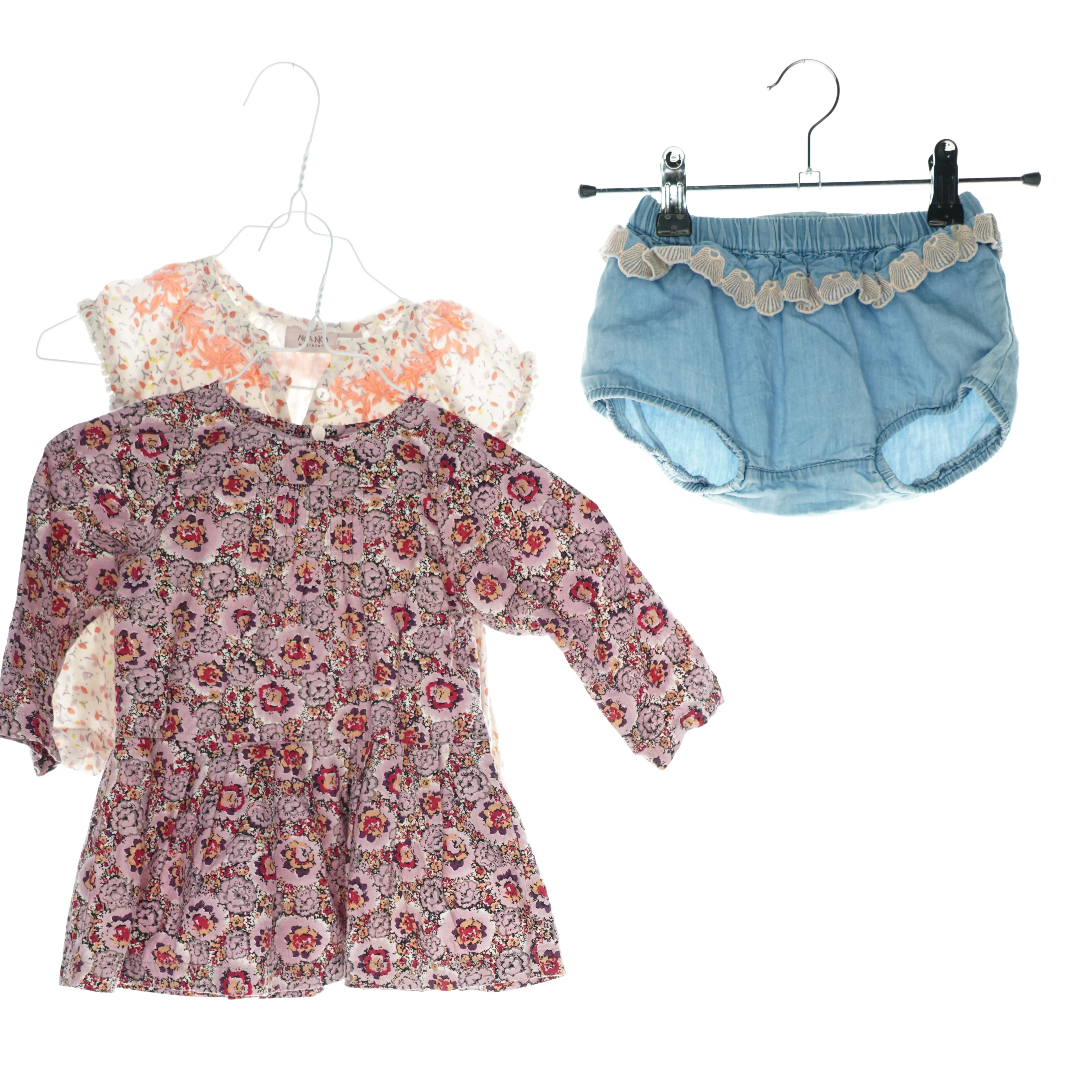 Sæt (3 stk.) fra Ukendt (str. 68 cm)