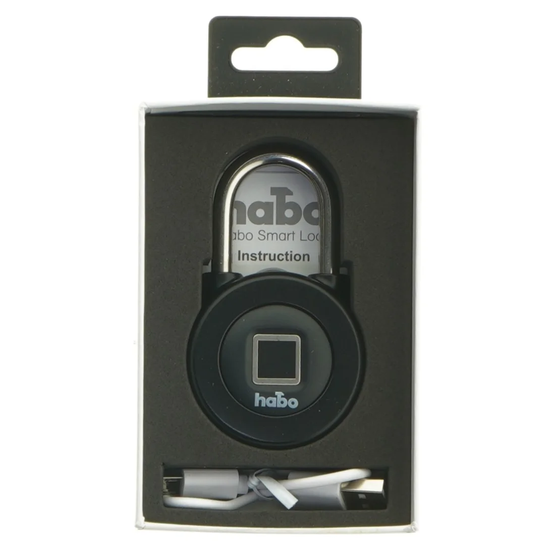 habo smart lock med fingeraftryk læser 