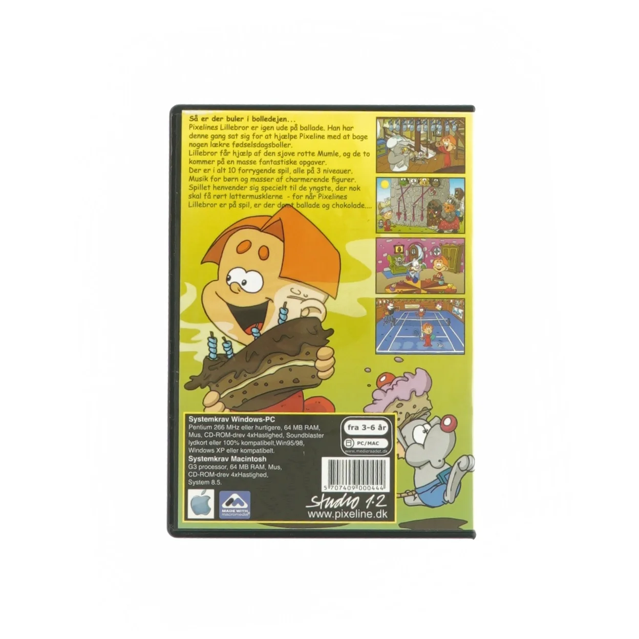Spil: Pixelines lillebror - Buler i bolledejen
