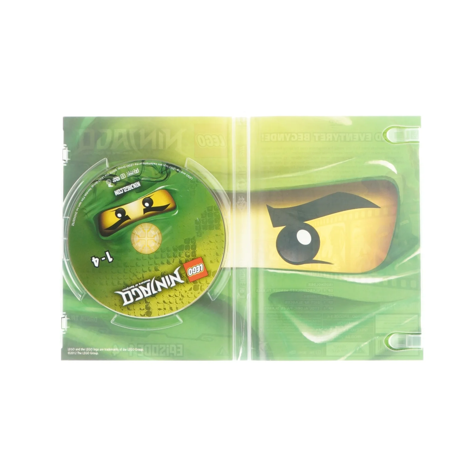 Lego Ninjago episode 1-4 dvd