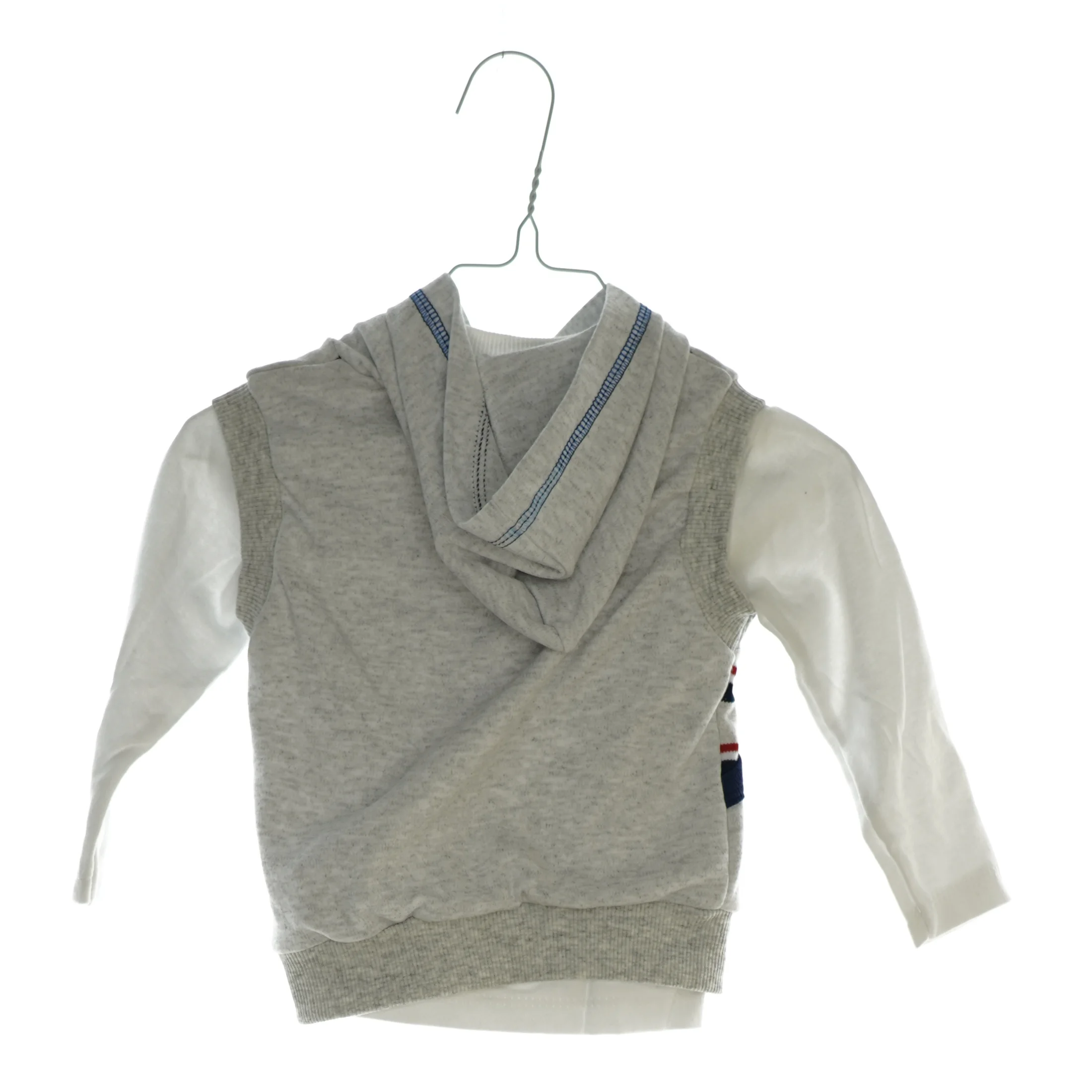 Bluse med vest (str. ca. 74)