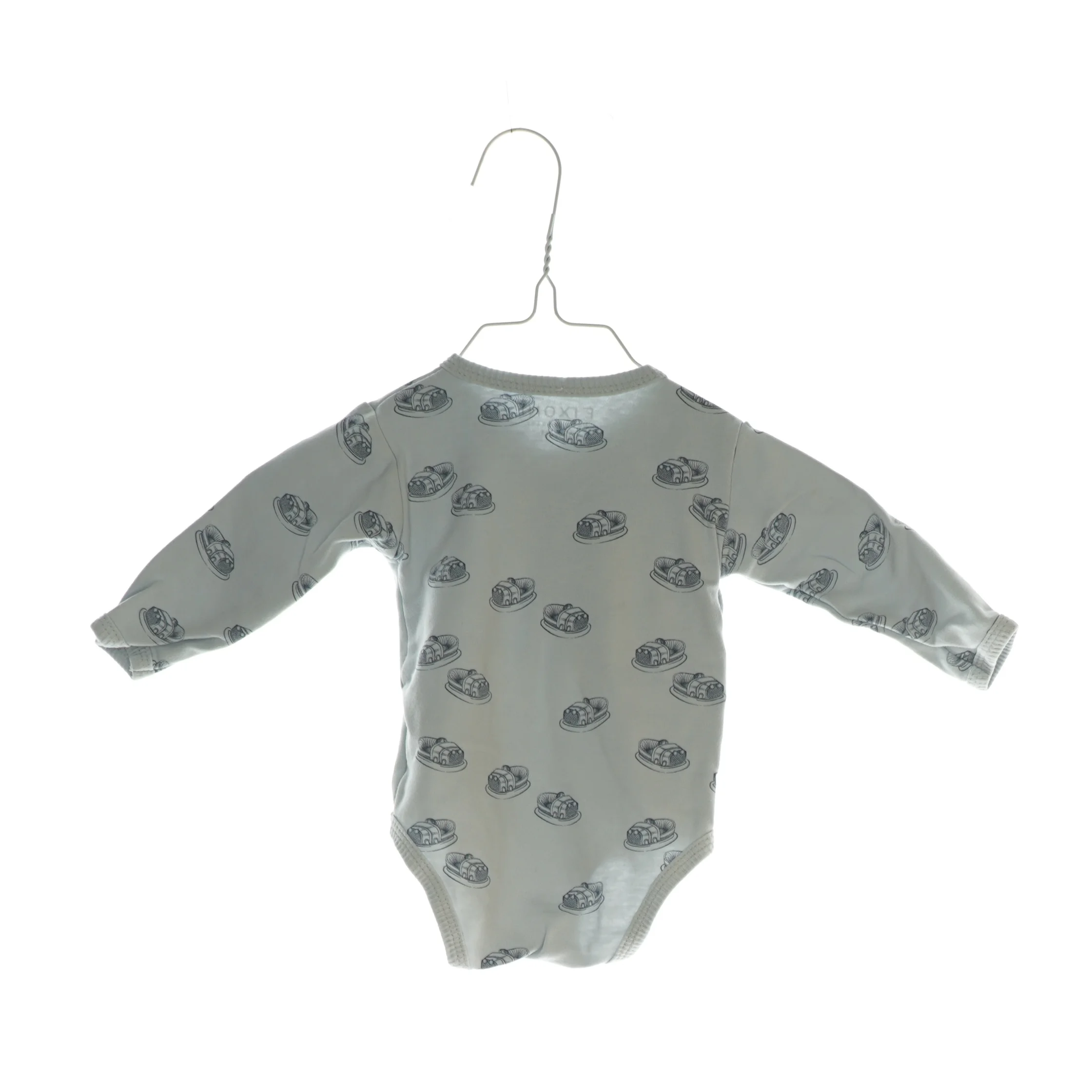 Langærmet bodystocking fra Fixoni (Str 62 cm)