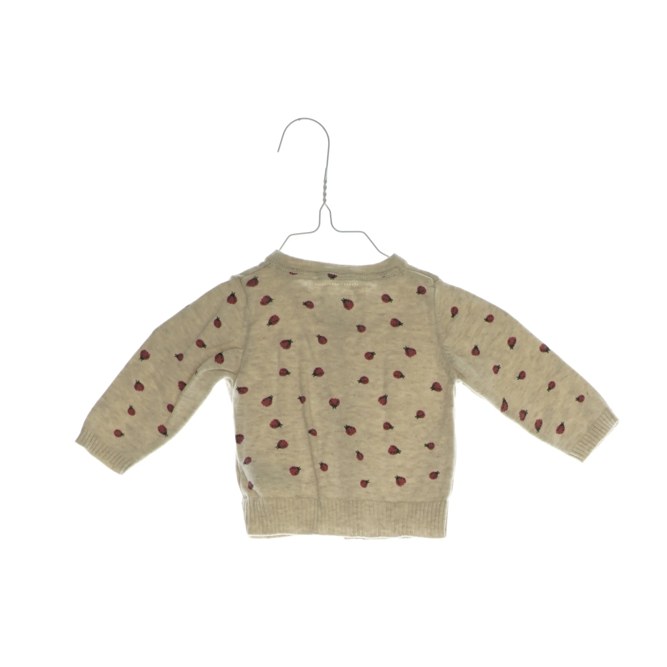 Cardigan med mariehøner fra Primark (Str 56/62 cm)