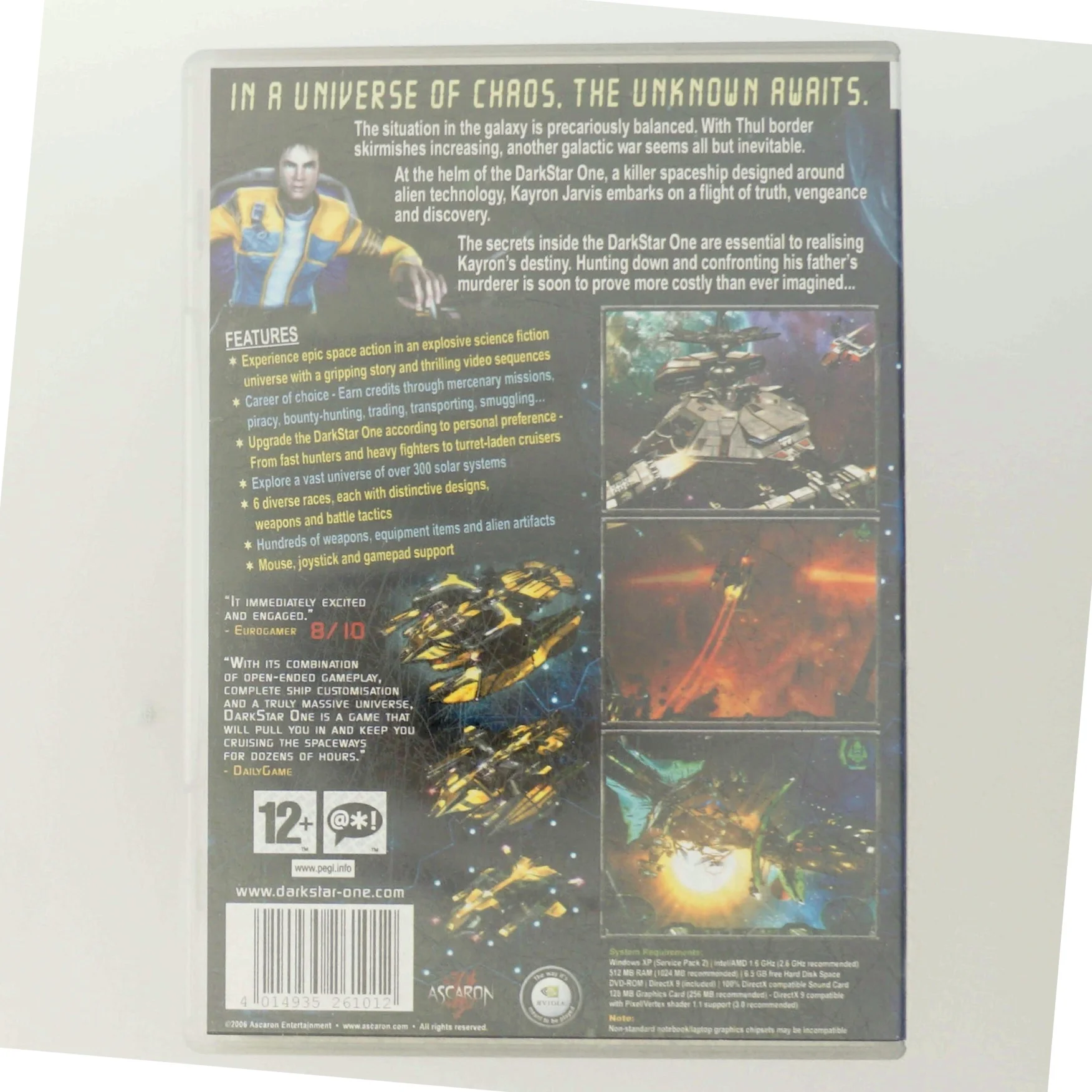 PC spil 'Darkstar One' fra Ascaron Entertainment