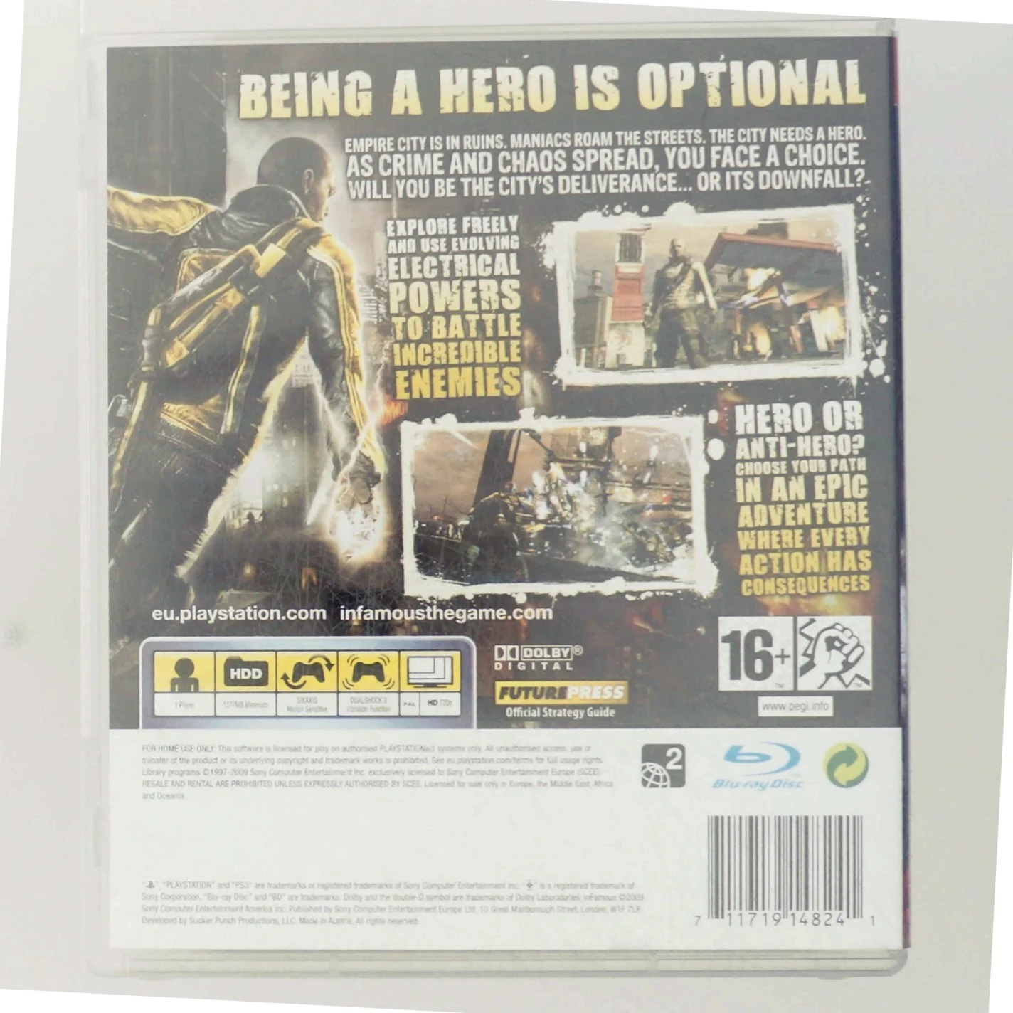 PlayStation 3 spil "Infamous"