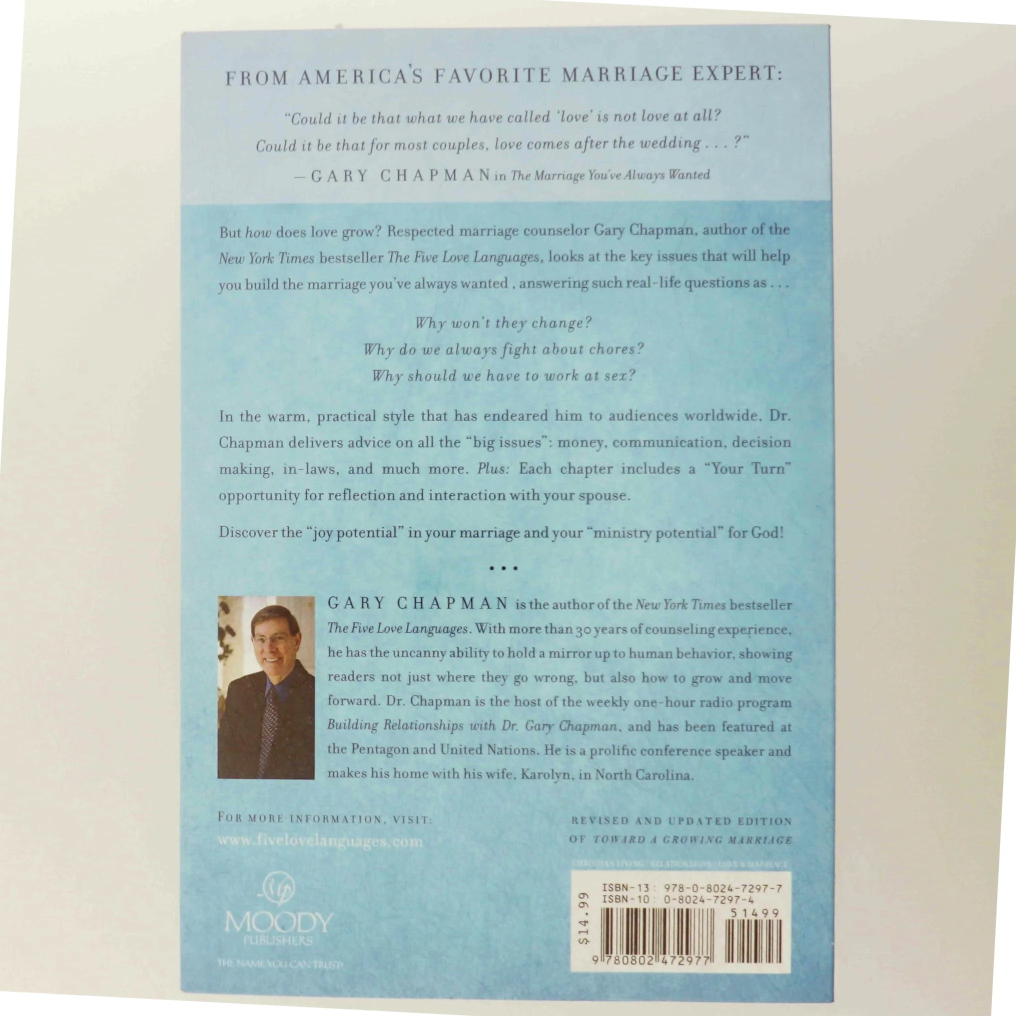 The Marriage You've Always Wanted af Gary Chapman (Bog)