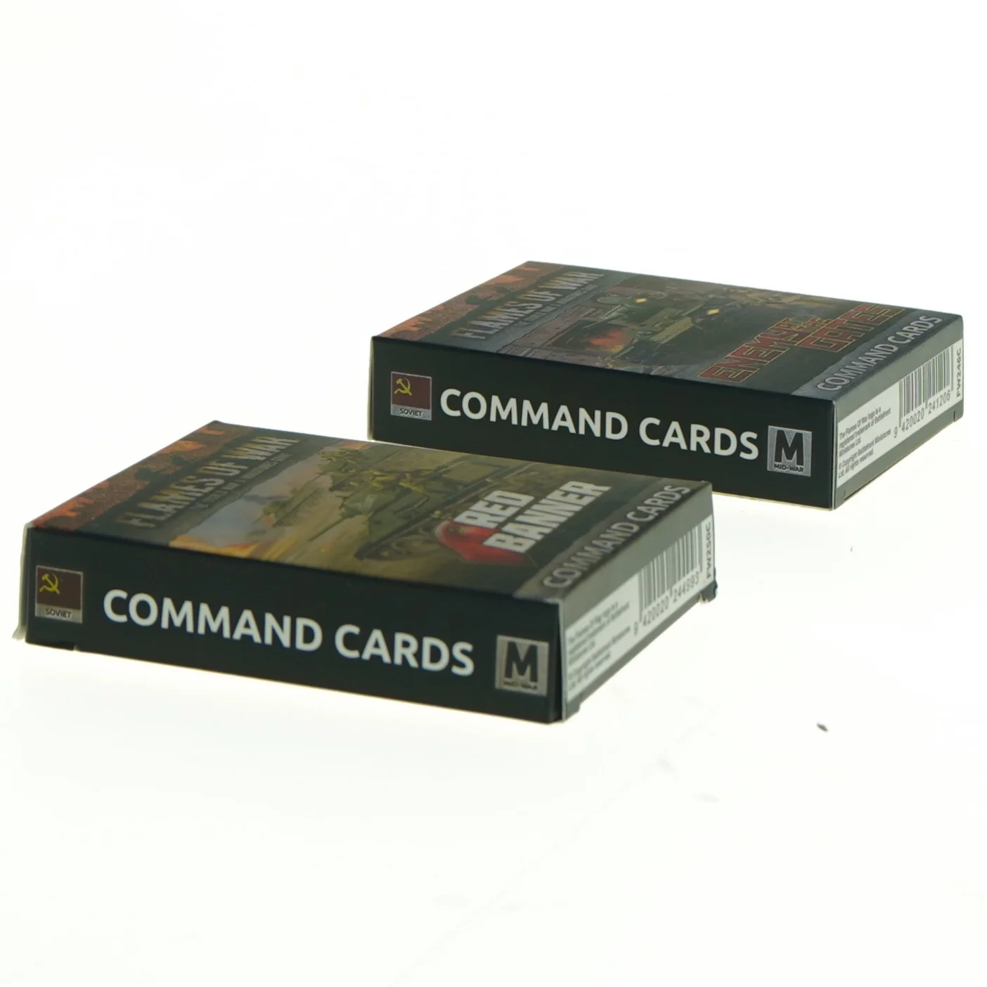 Flames of War Command Cards (str. 9,5 x 6,5 cm)