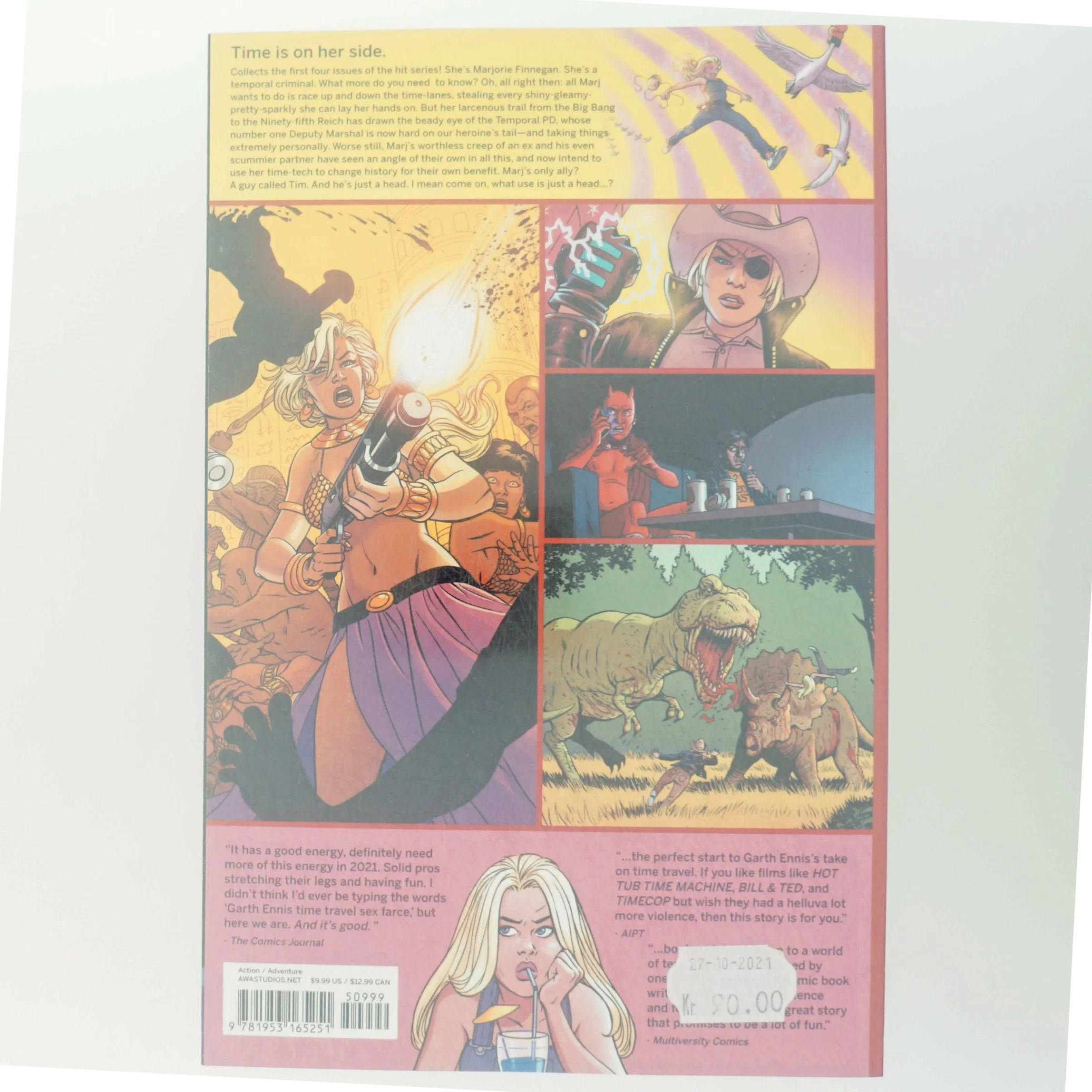 Marjorie Finnegan, Temporal Criminal af Garth Ennis (Bog)