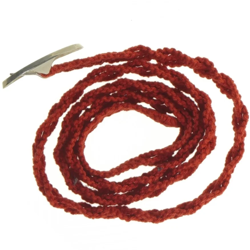 Hæklet bælte (str. 94 x 1 cm)