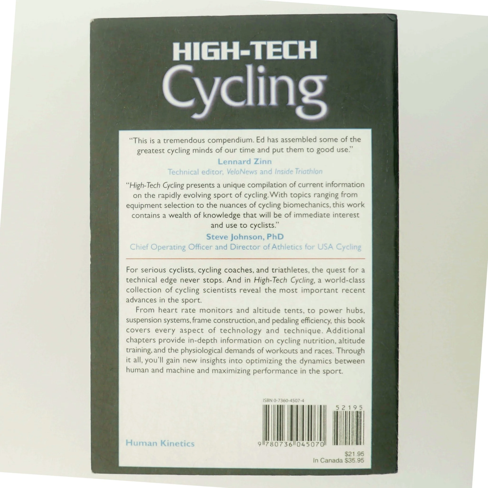 High-tech cycling. 2. ed. af Edmund R. Burke (Bog)