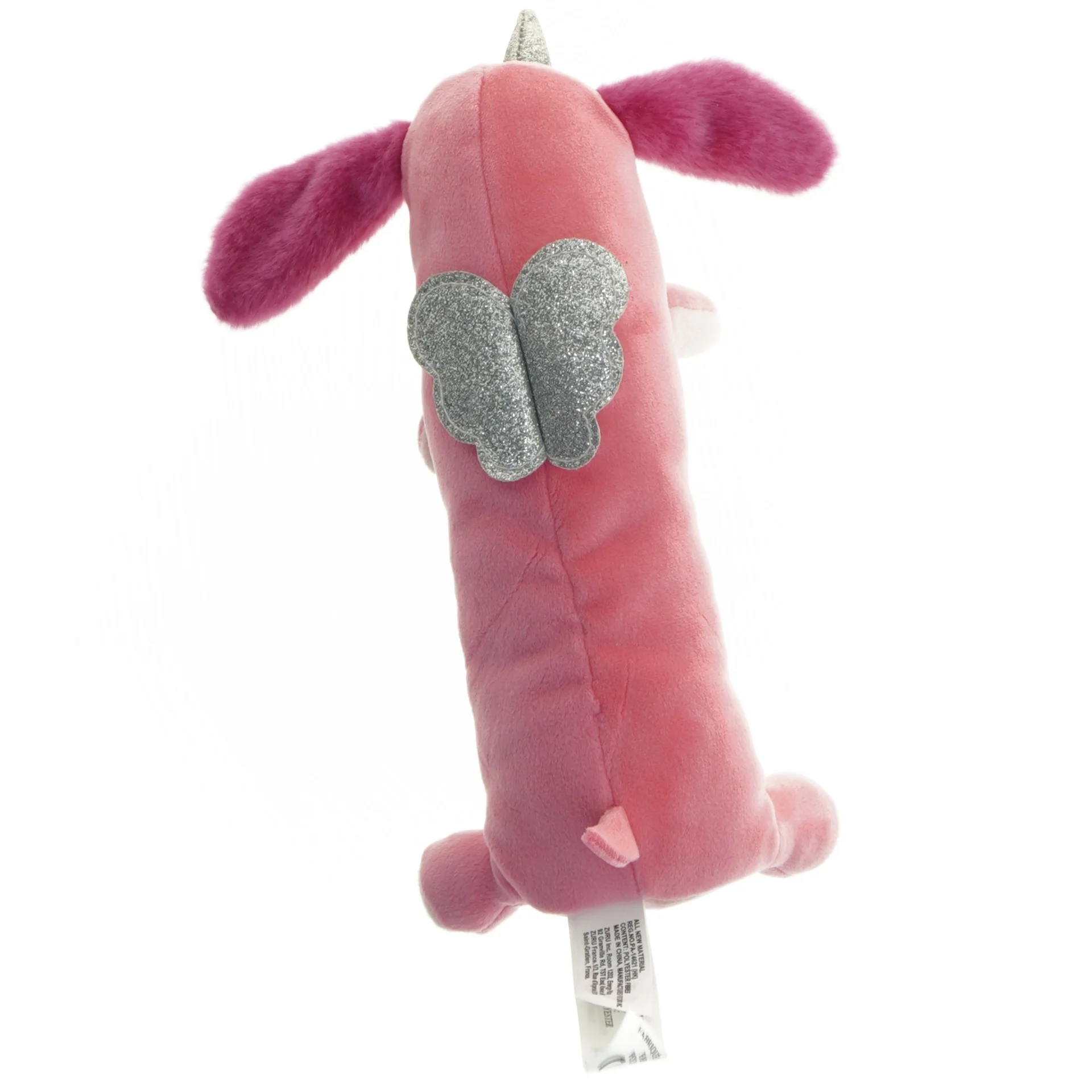 Plys enhjørning bamse (str. 23 cm)