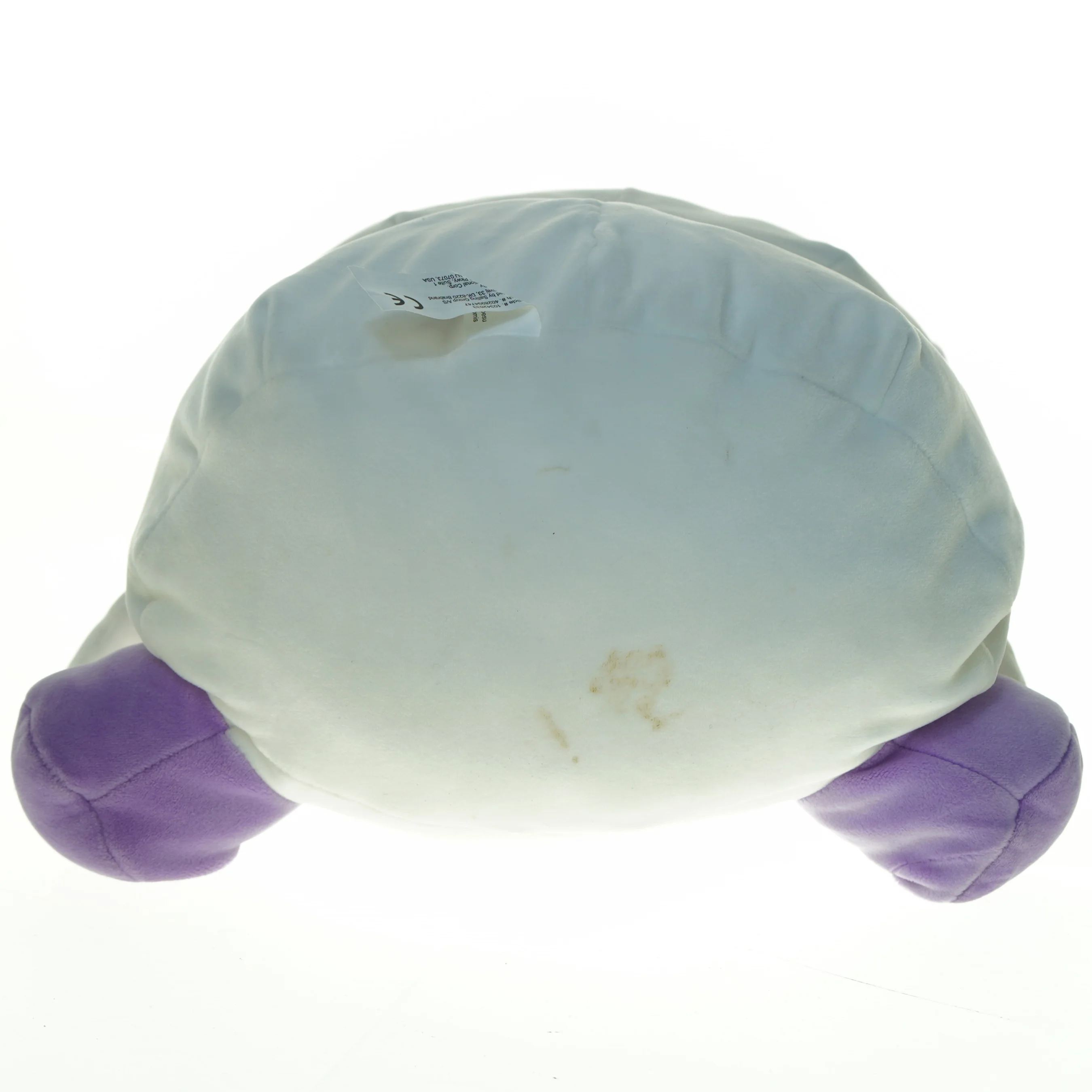 Enhjørning plysbamse (str. 45 x 29 cm)