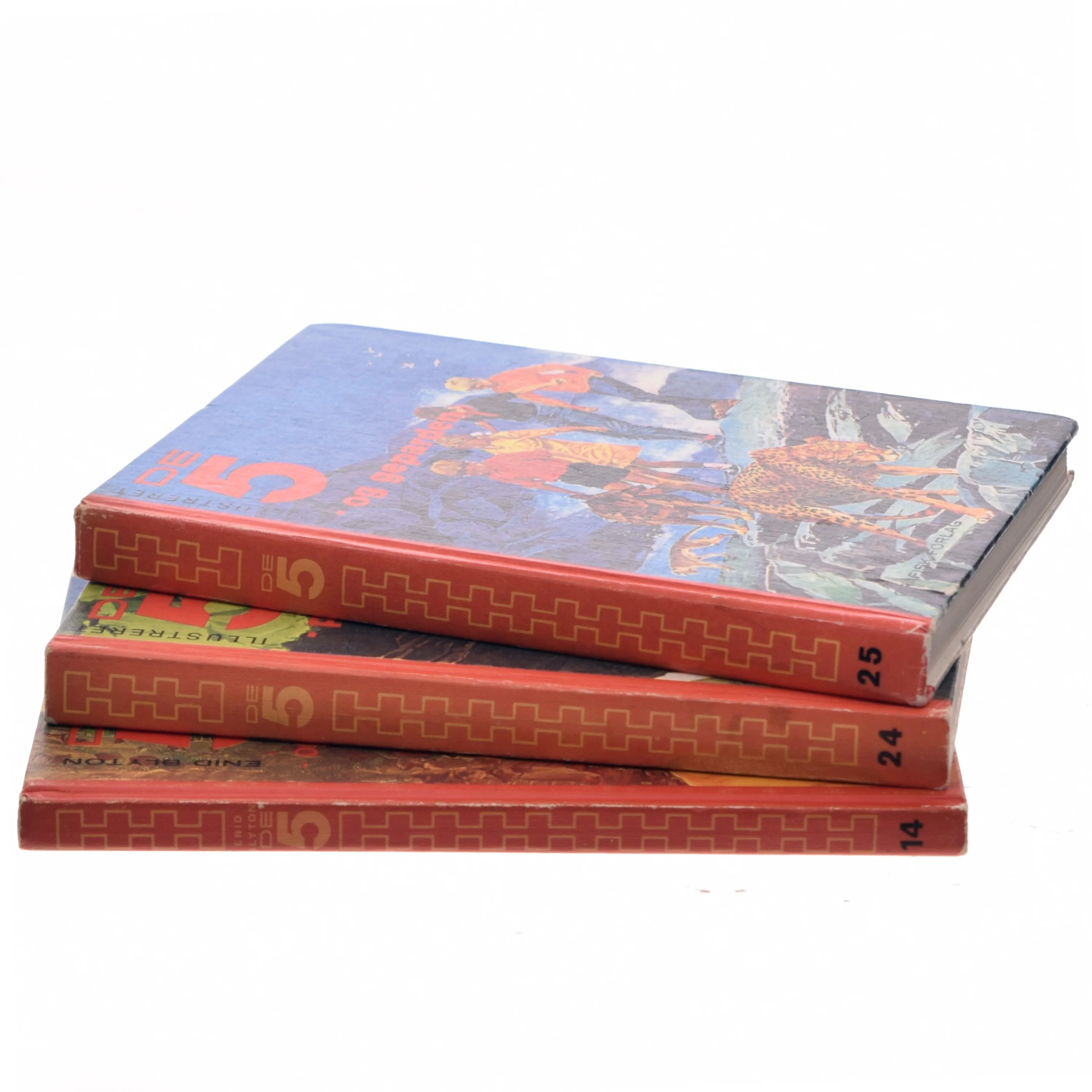 De 5 og geparden af Enid Blyton (Bog)