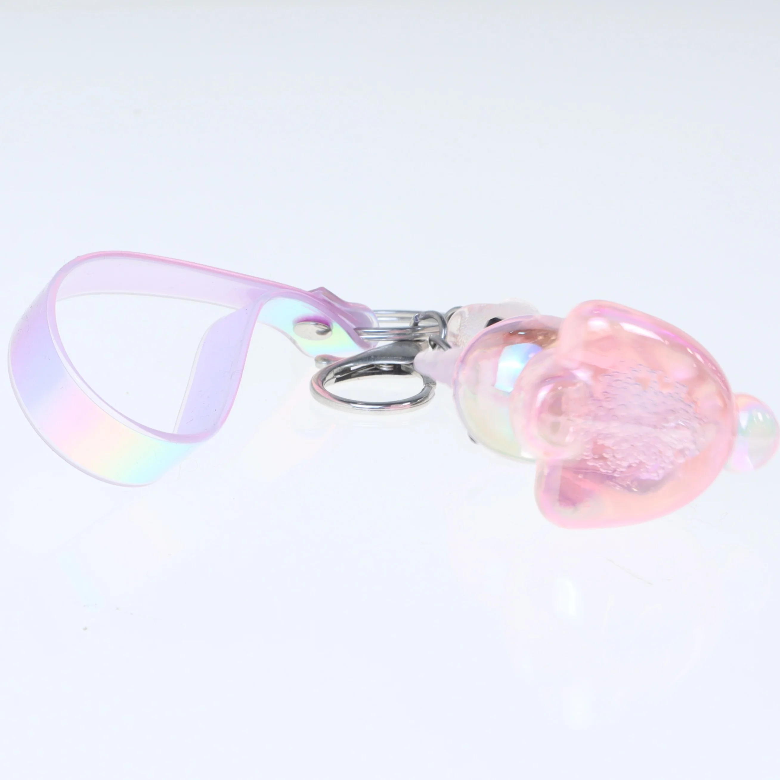 Nøglering med enhjørning vedhæng (str. 13 cm)