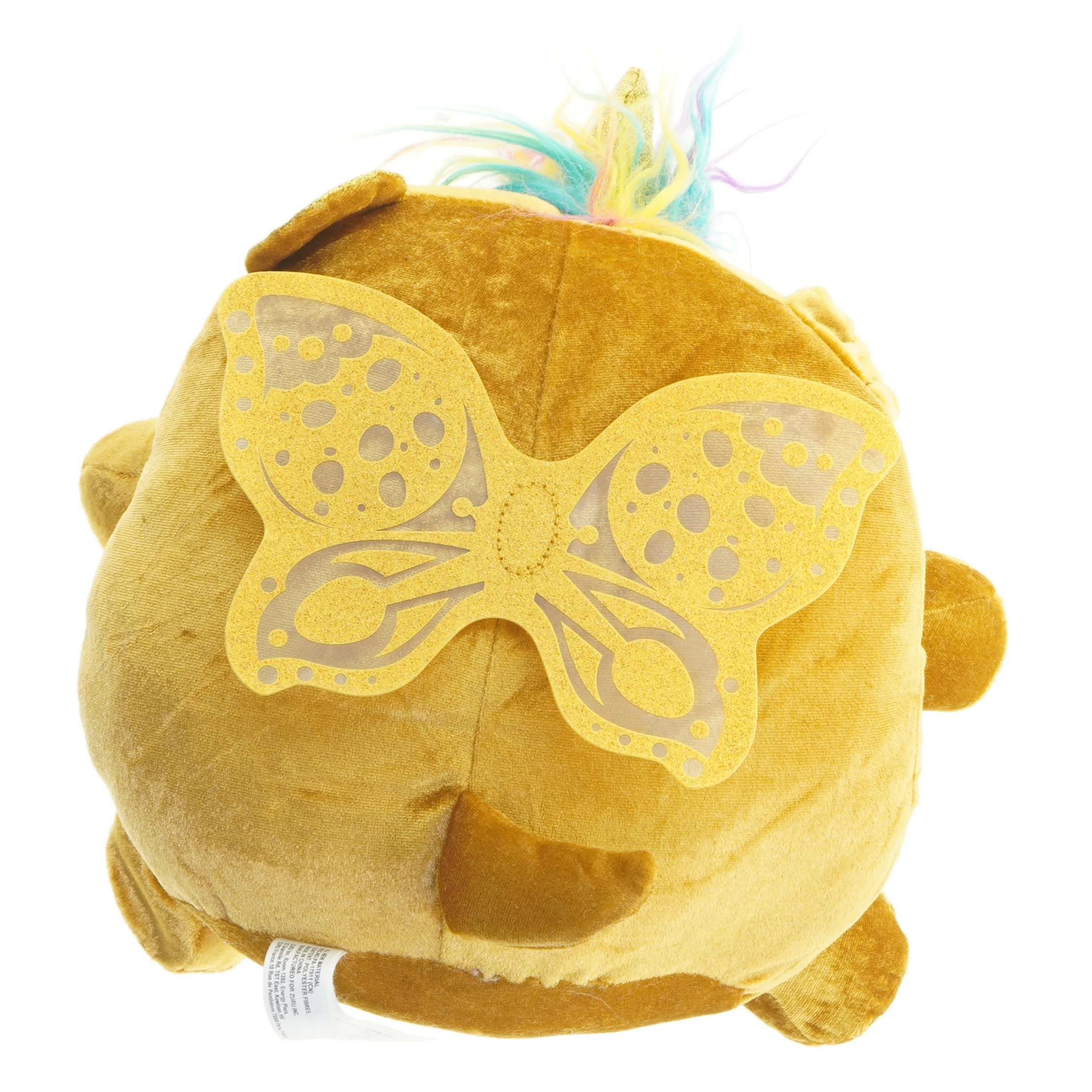 Plys unicorn pude (str. 22 cm)