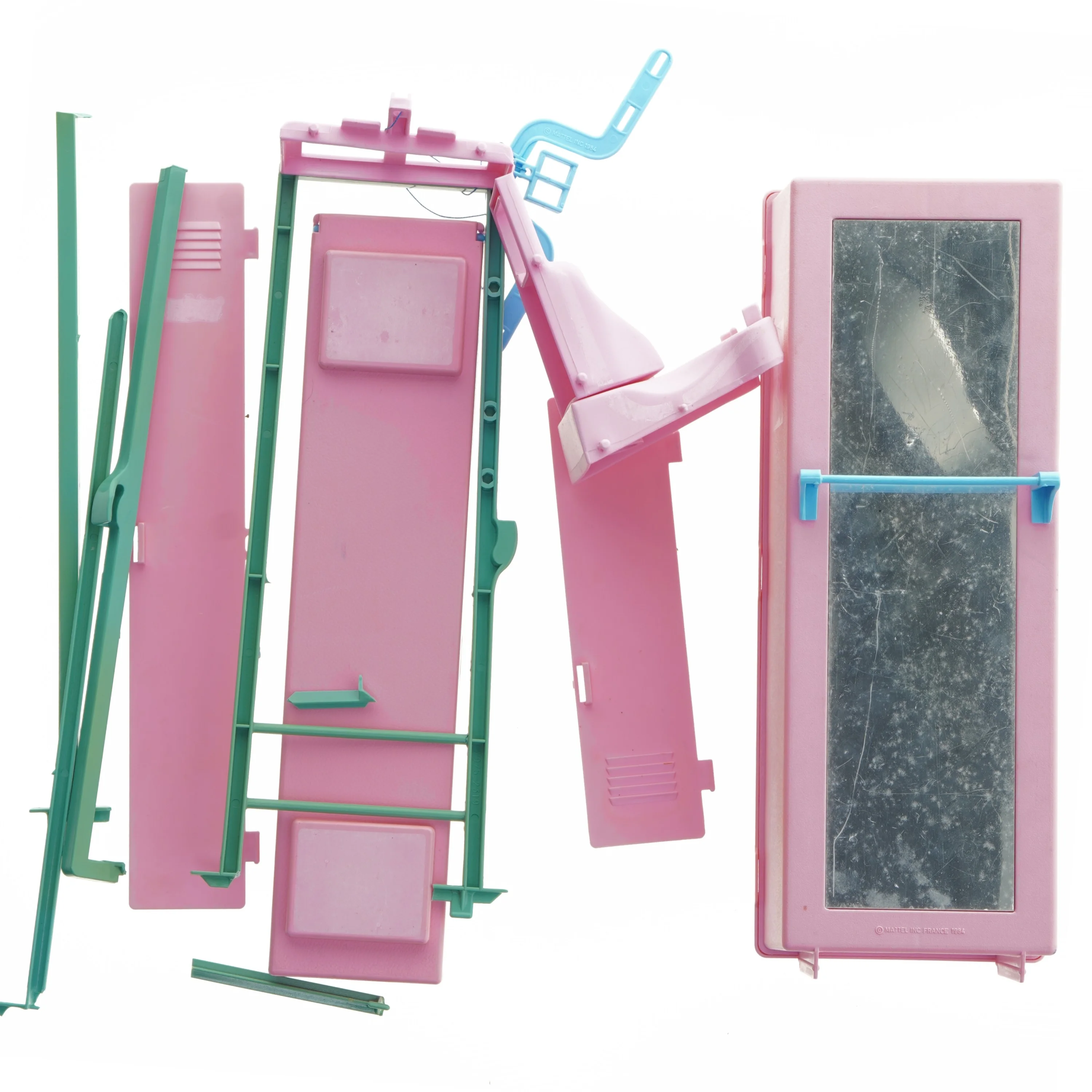 Barbie fitnesscenter sæt fra Mattel