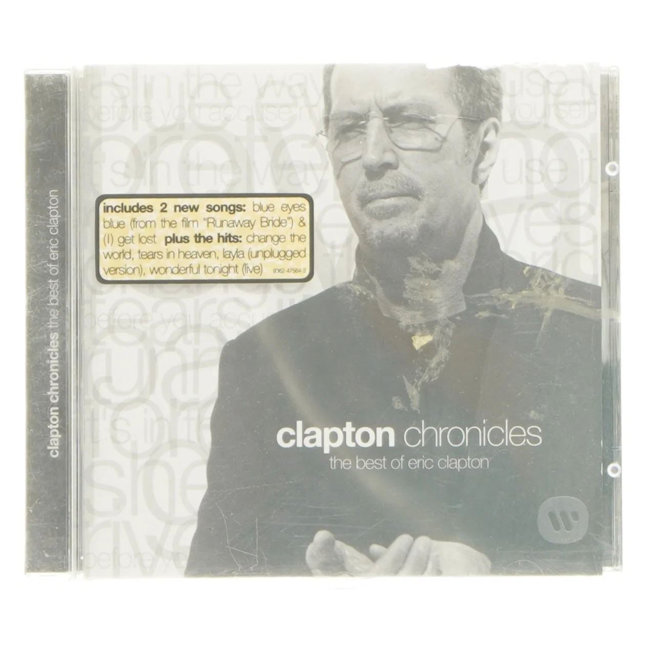 CD: Clapton Chronicles - The Best of Eric Clapton fra Reprise (str. 12,5x14 cm)