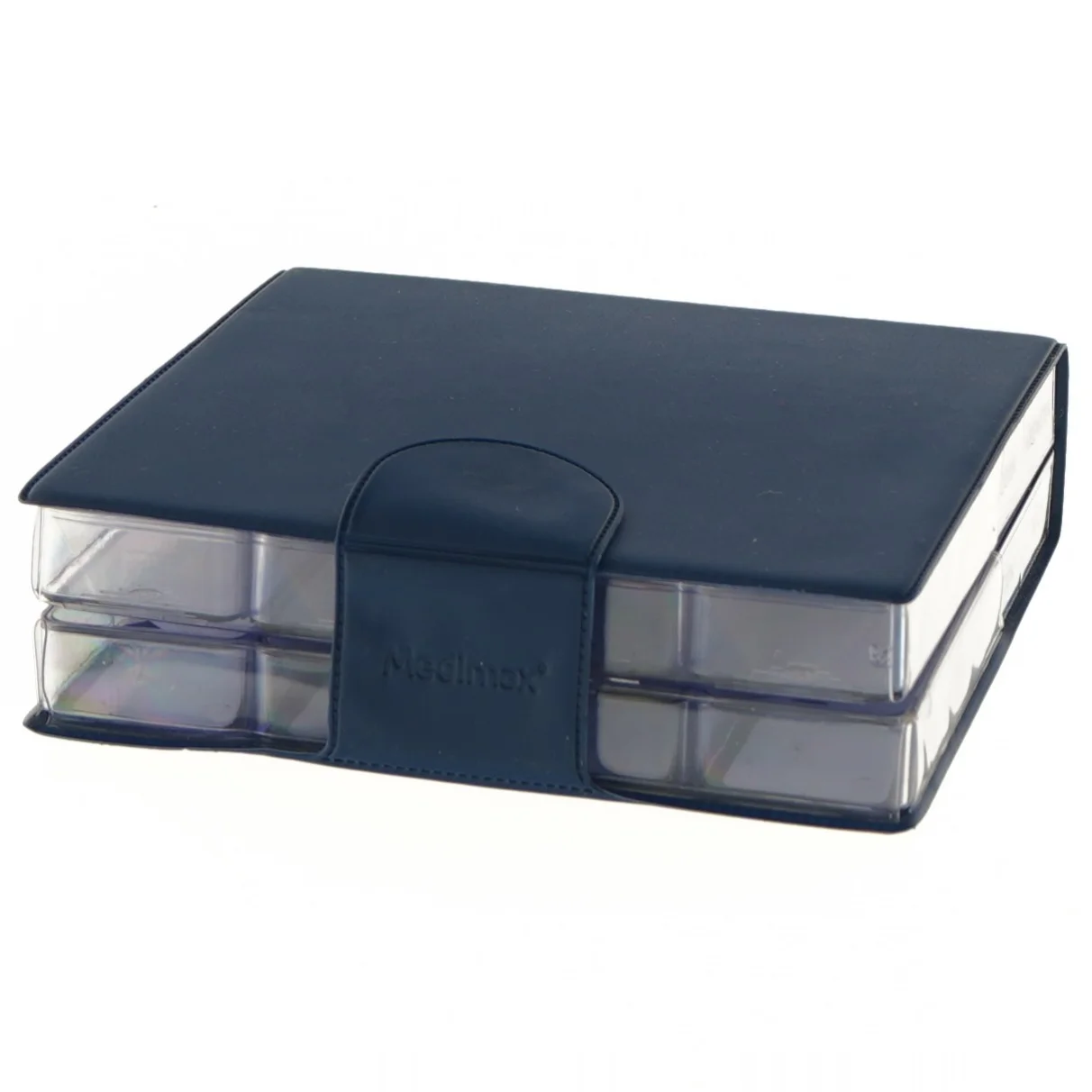 Blå Medicin Organiserer fra Medimax (str. 16x14x4 cm)