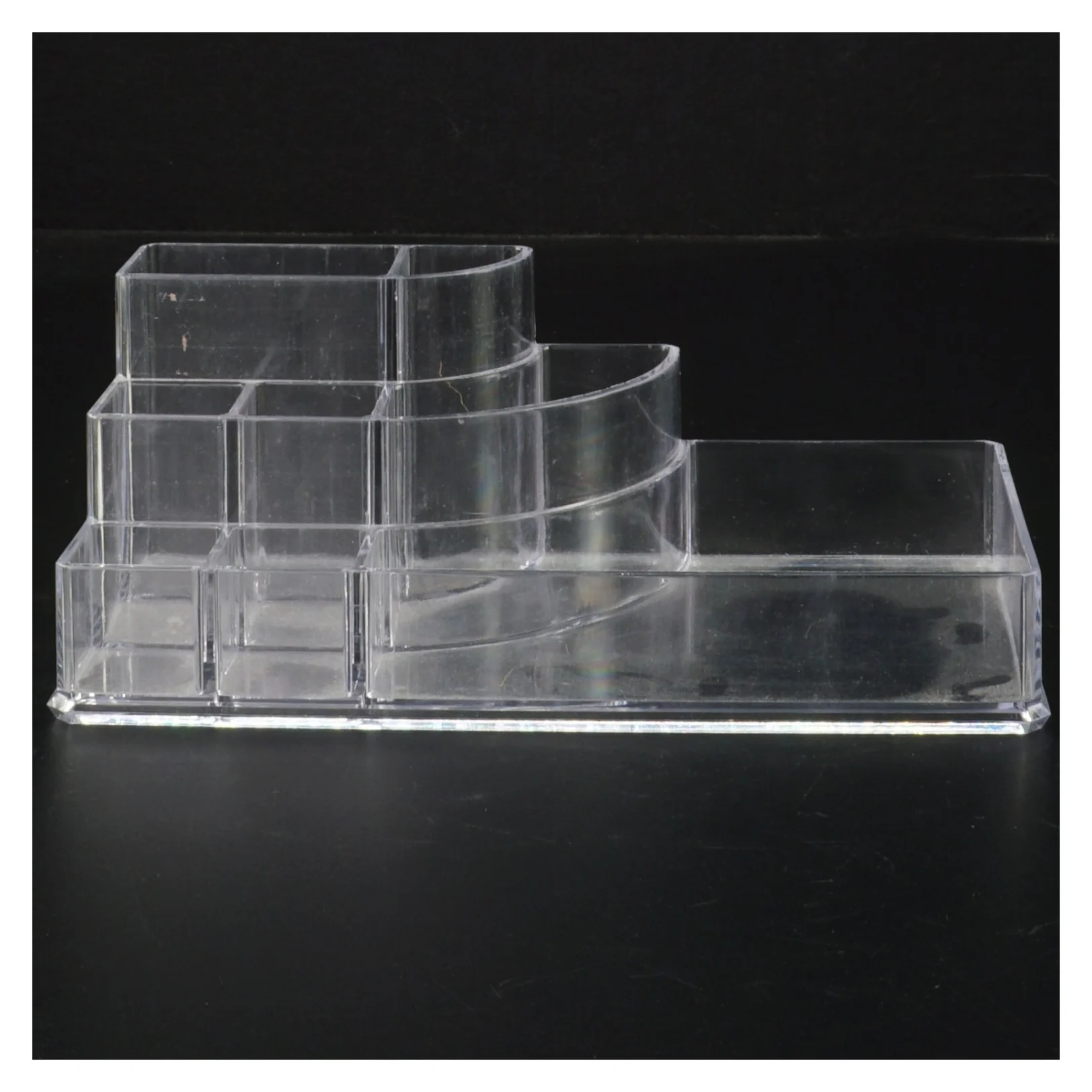 Gennemsigtig plastik organisator (str. 17 x. 9,5 cm)