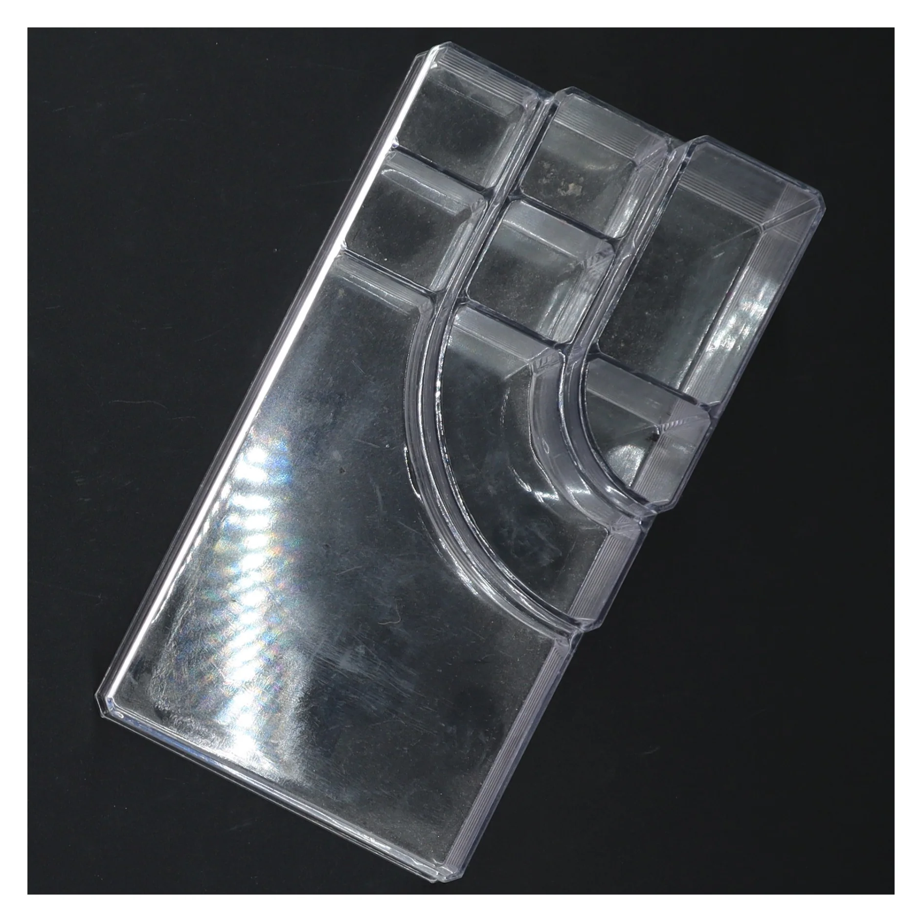 Gennemsigtig plastik organisator (str. 17 x. 9,5 cm)