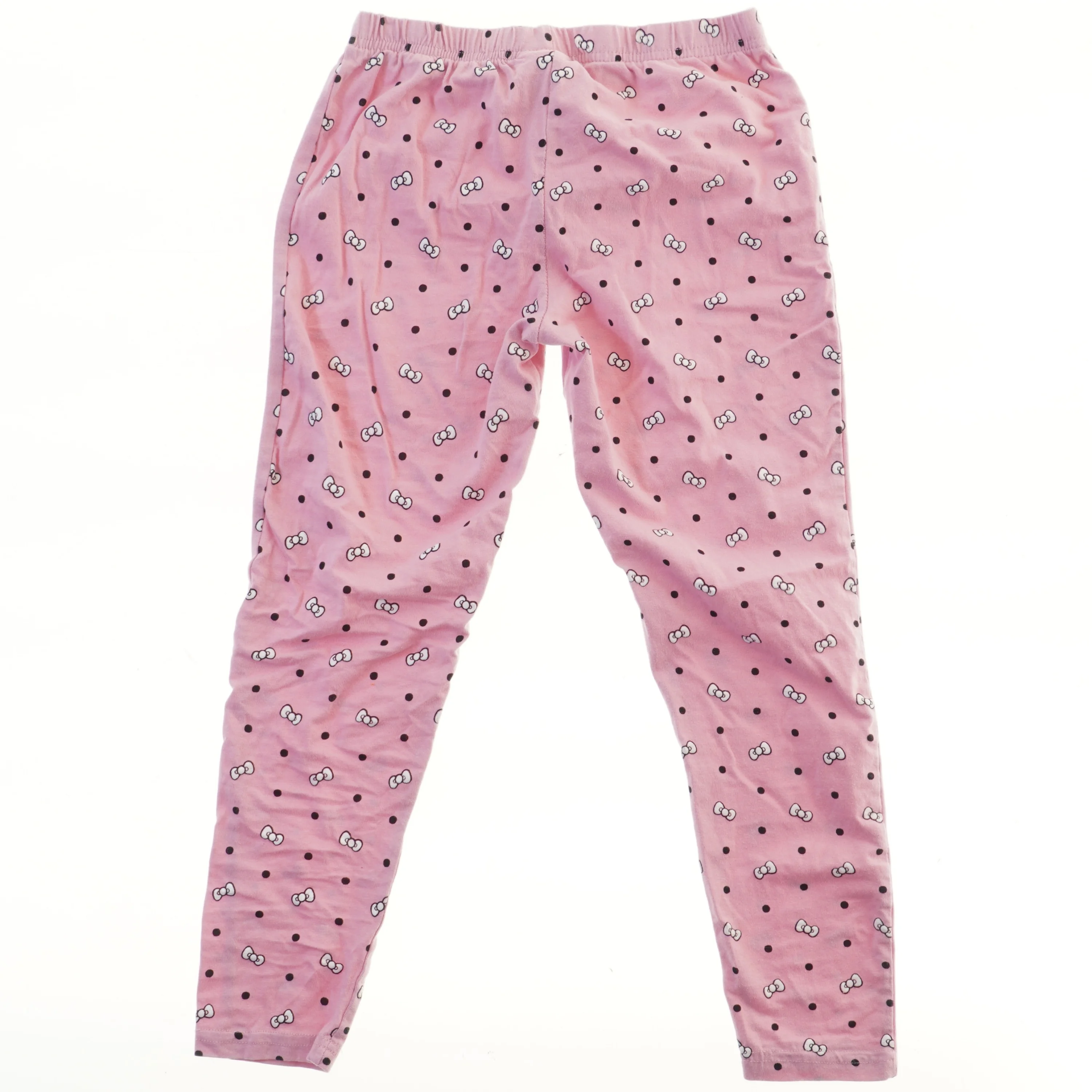 Lyserøde leggings med mønster fra Hello Kitty (str. 140)