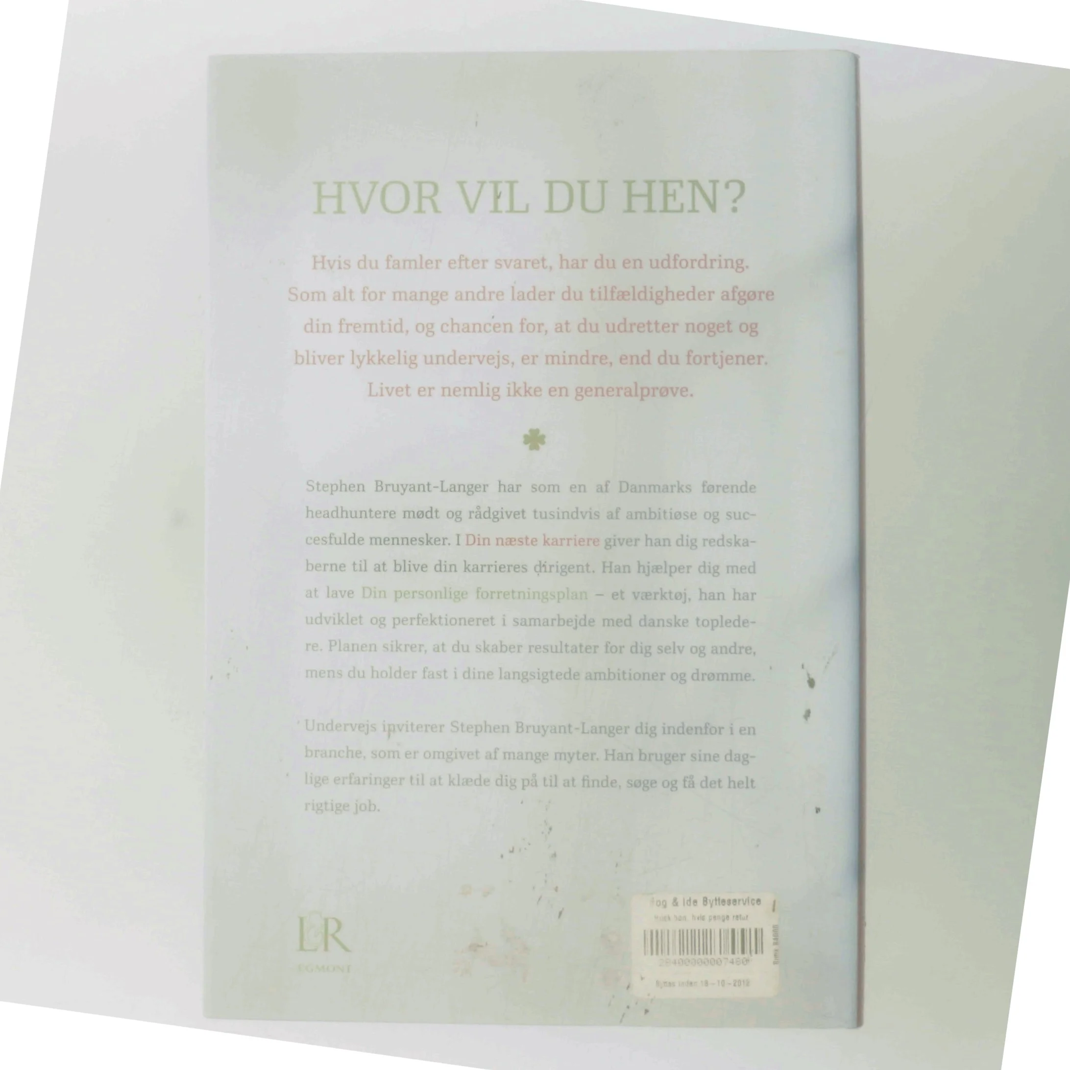 Din næste karriere af Stephen Bruyant-Langer (Bog)