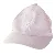 Lyserød kasket med NY logo (str. 20 cm)