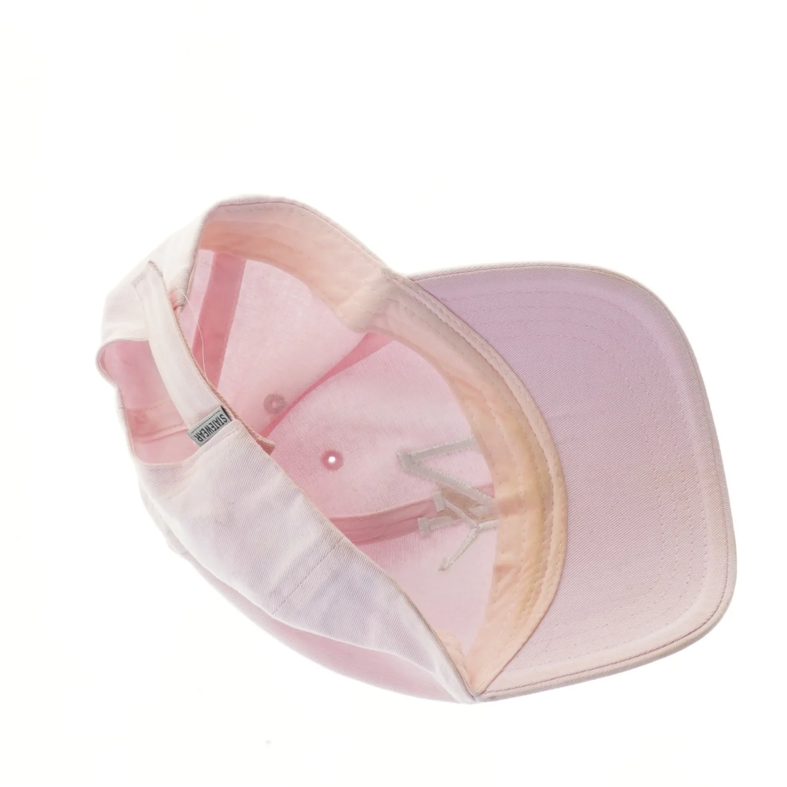 Lyserød kasket med NY logo (str. 20 cm)