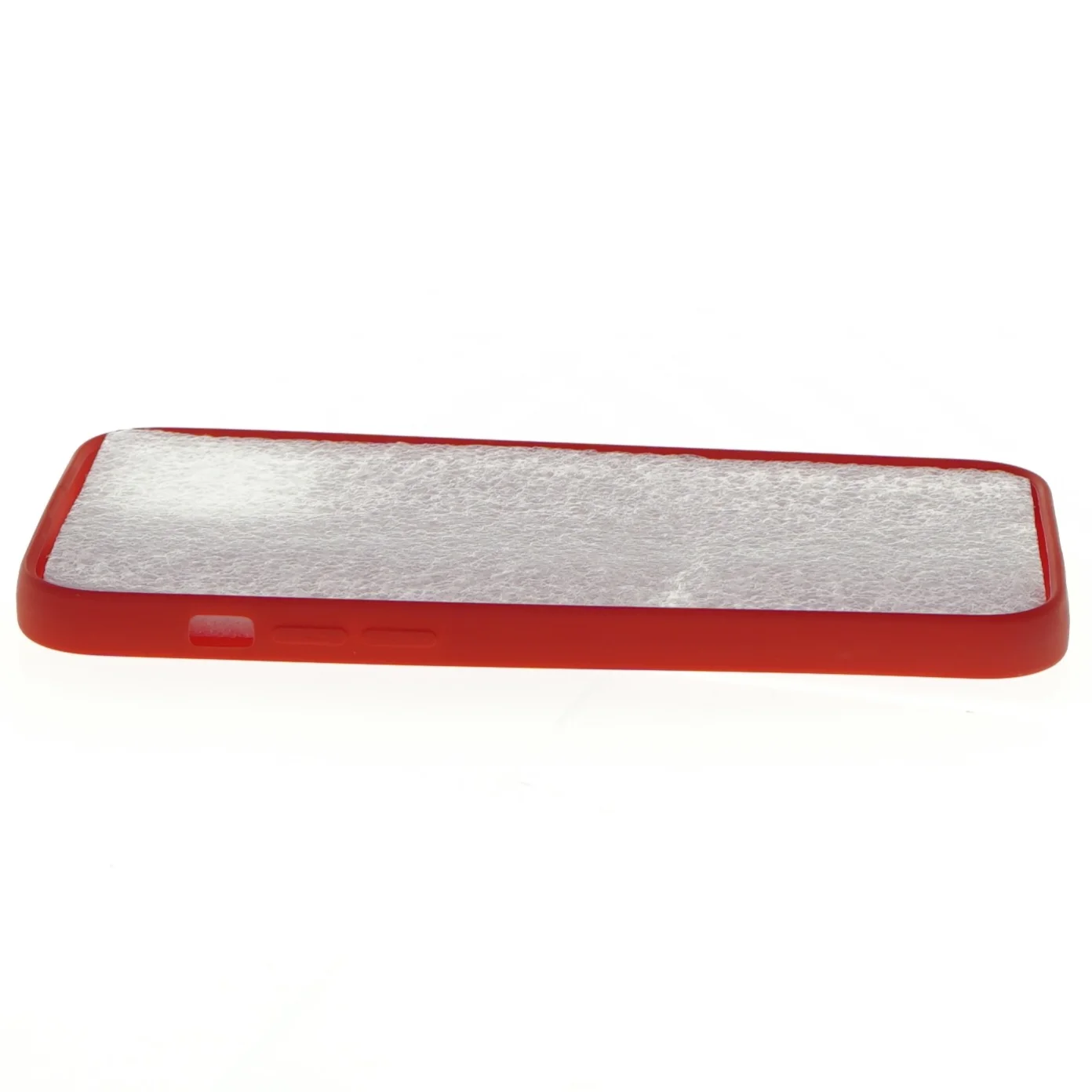 Rød mobiltelefoncover (str. 16 x 8 cm)