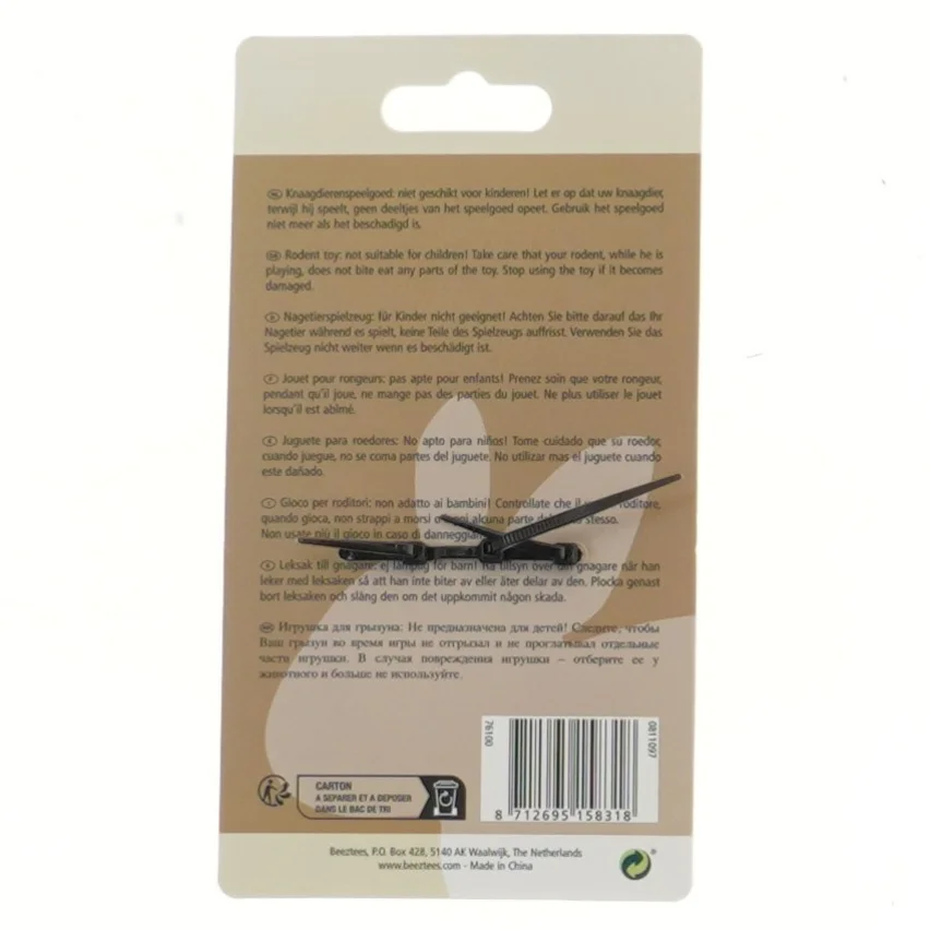 Legetøj til gnavere fra Beeztees (str. 10 cm)