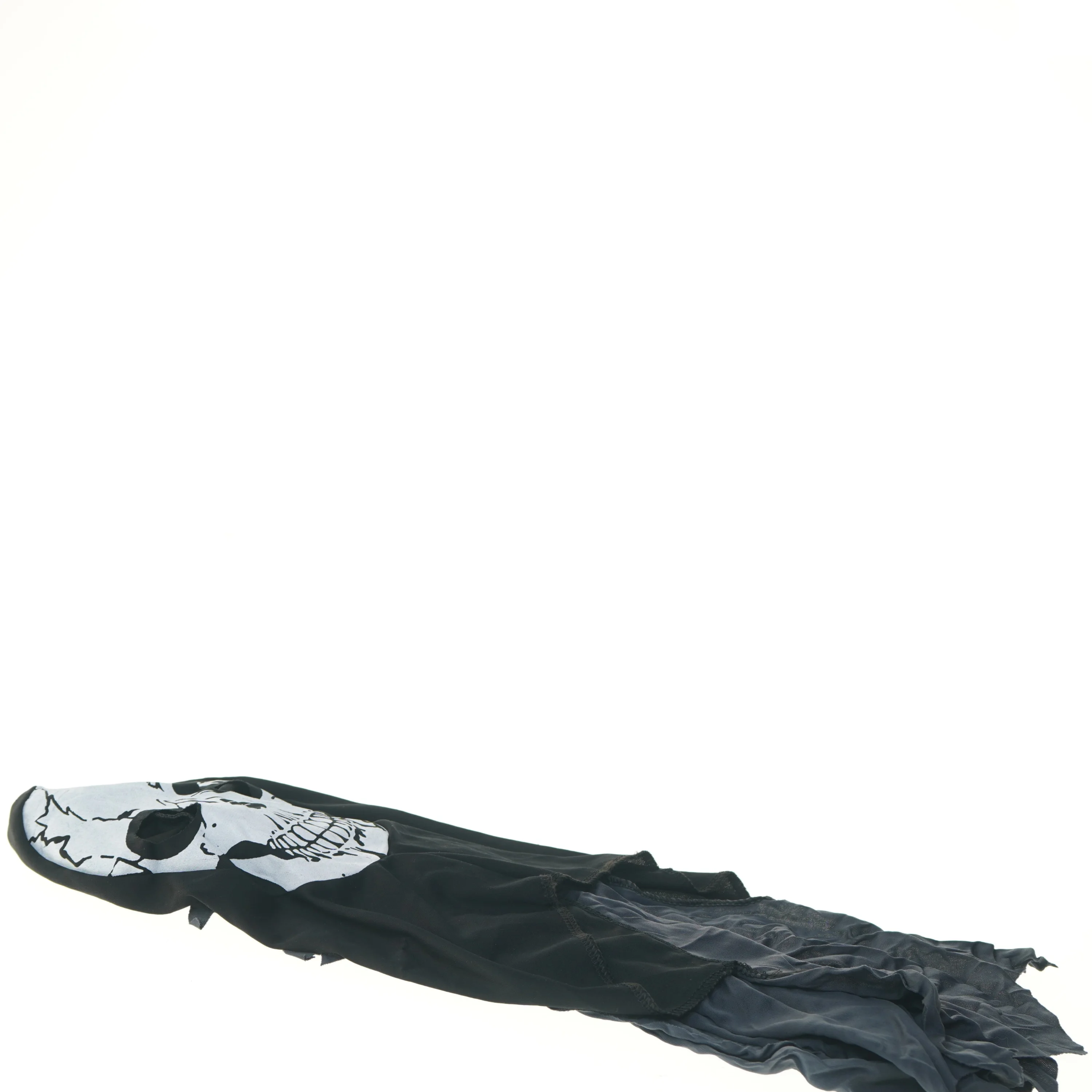 Halloween dekoration med dødningehoved (str. Ø 23 cm)