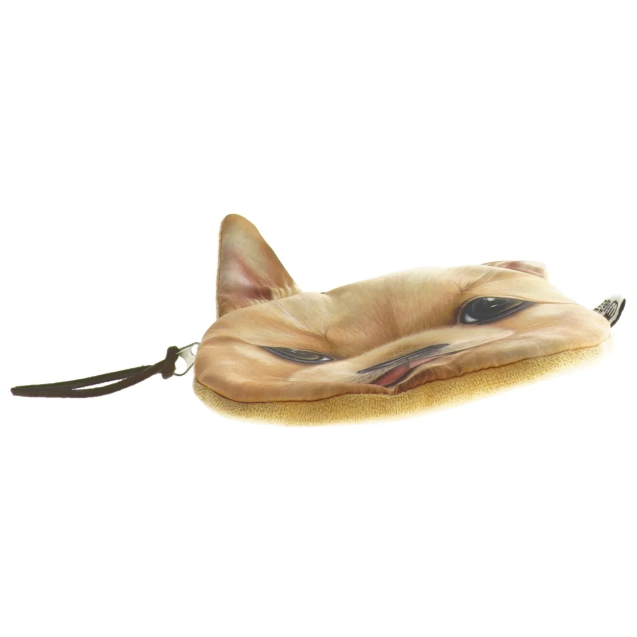 Kattemønstret pung fra X-dolls (str. 12x11 cm)