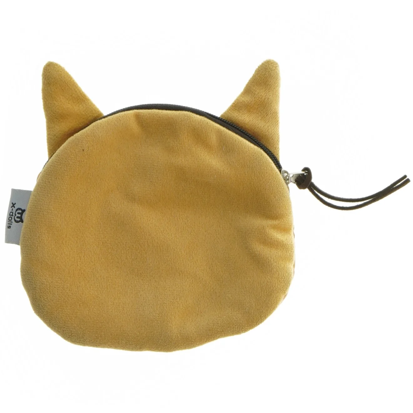 Kattemønstret pung fra X-dolls (str. 12x11 cm)