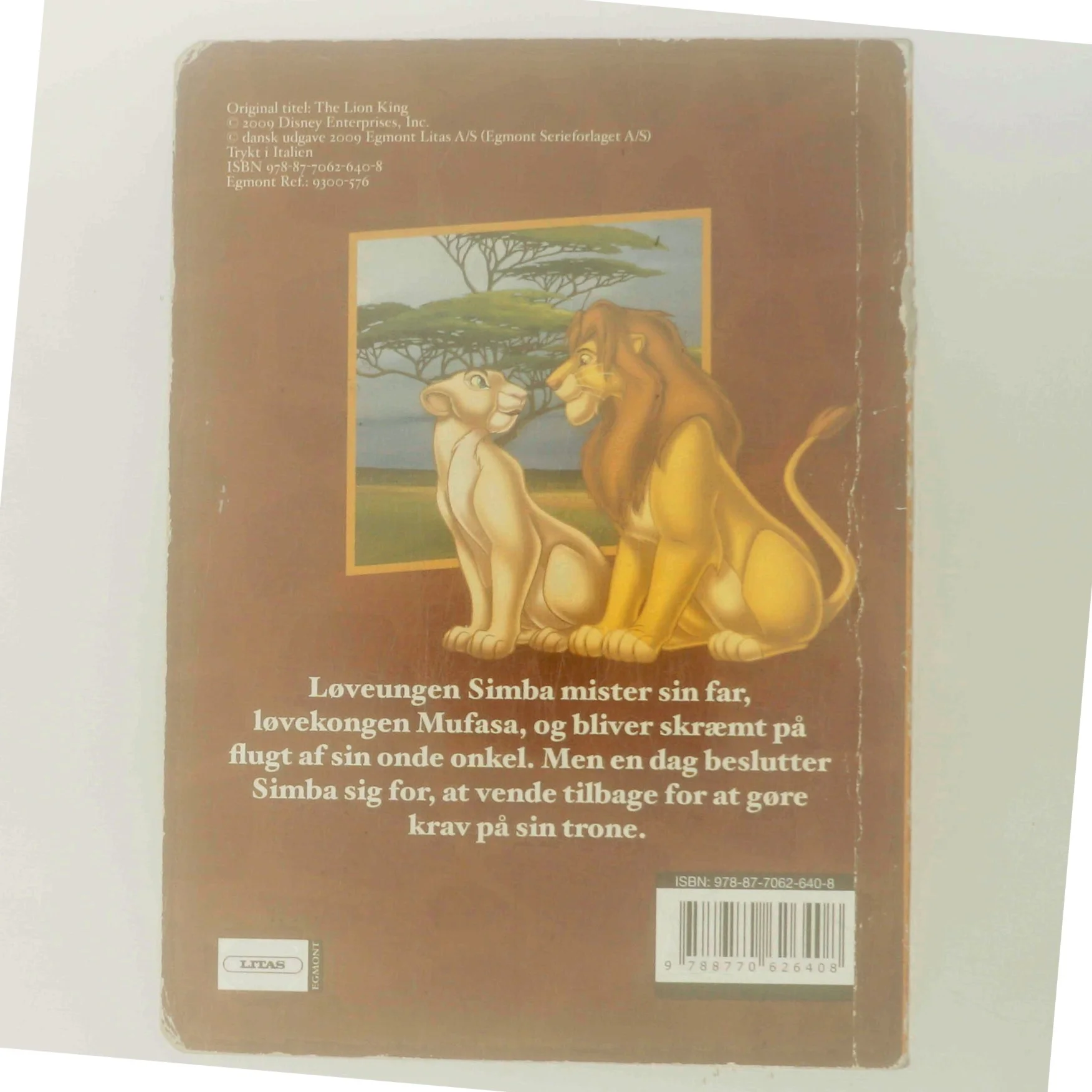 Løvernes konge af Disney (Bog)