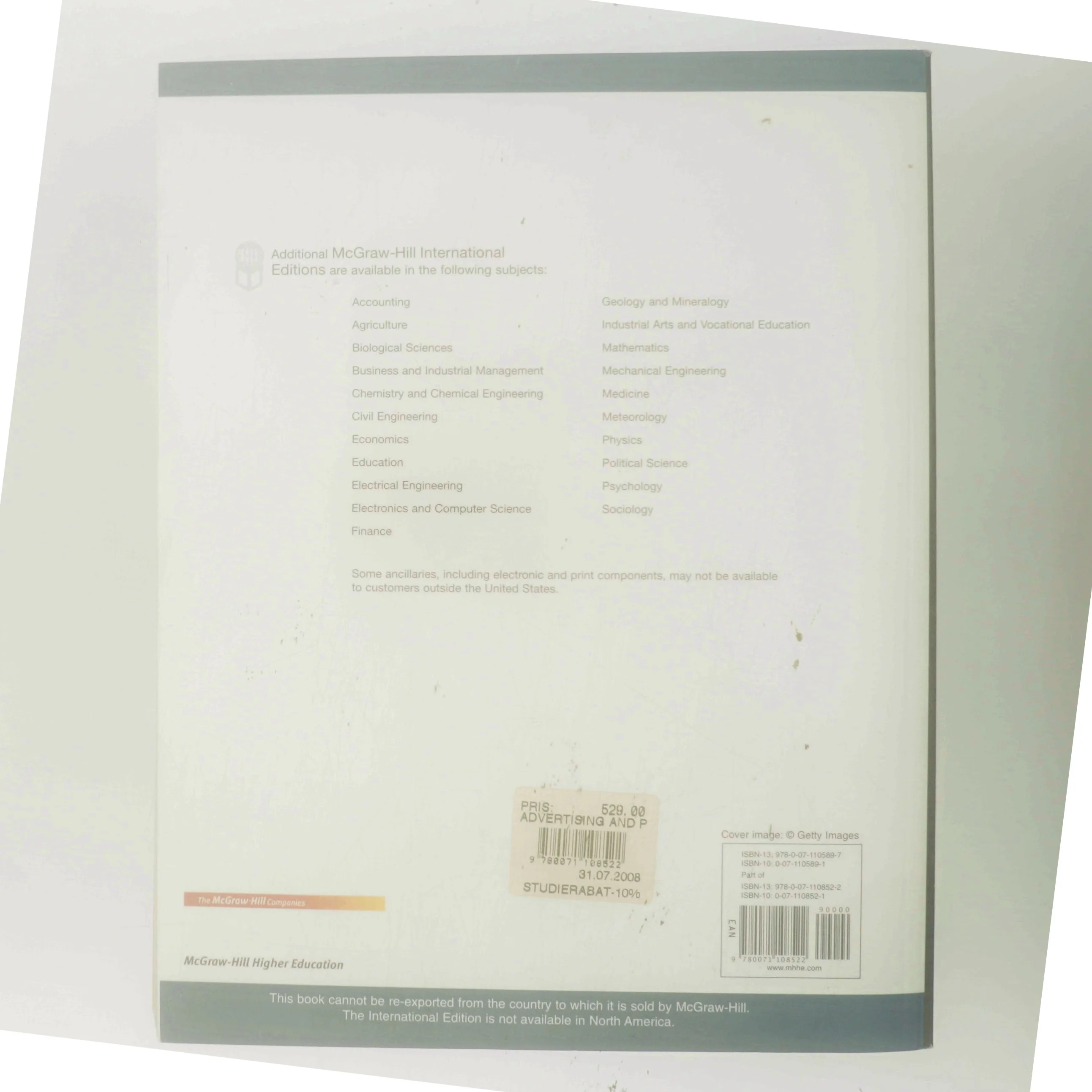 Advertising and Promotion W/ Powerweb (Bog)