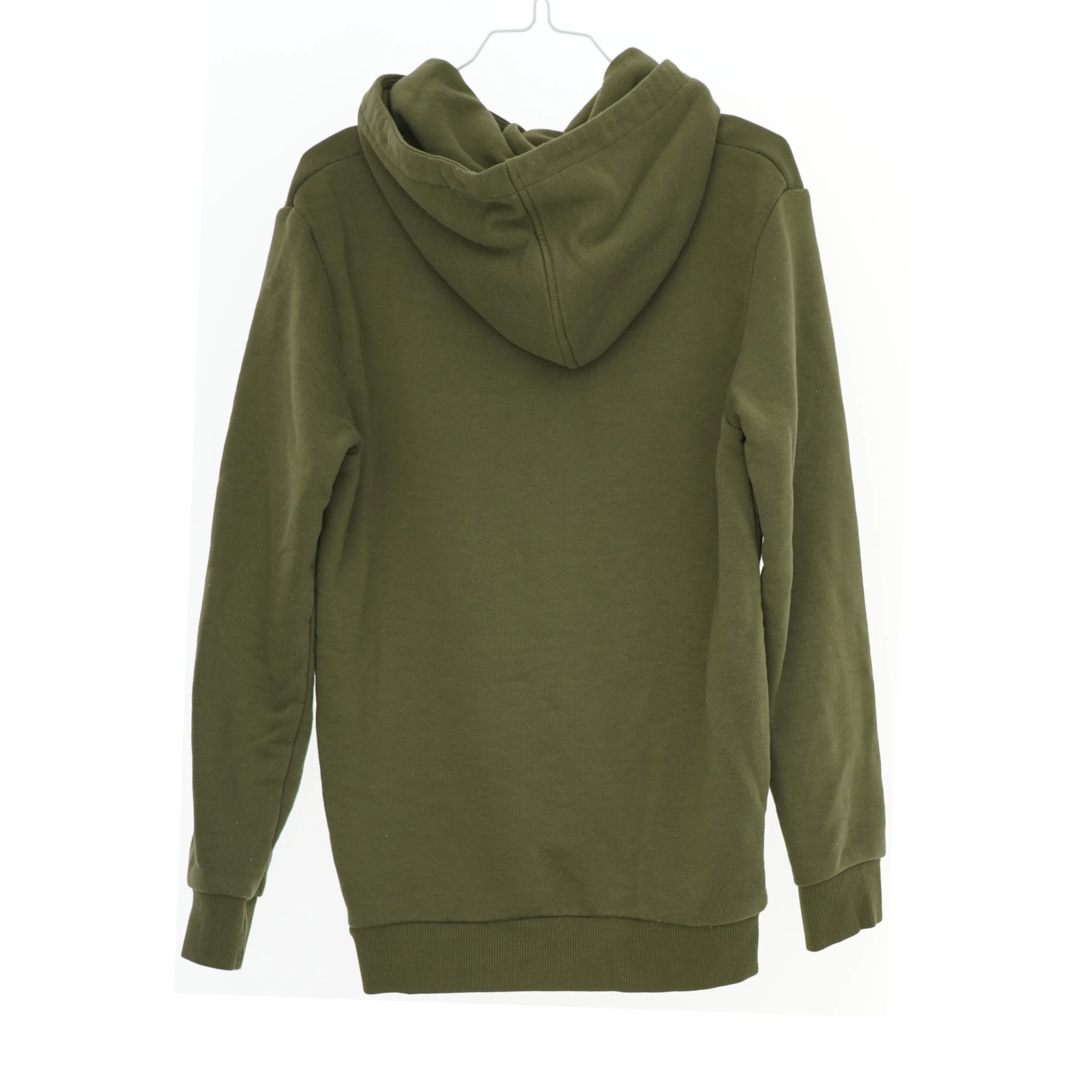 Grøn hættetrøje med logo fra Name It (str. 134)