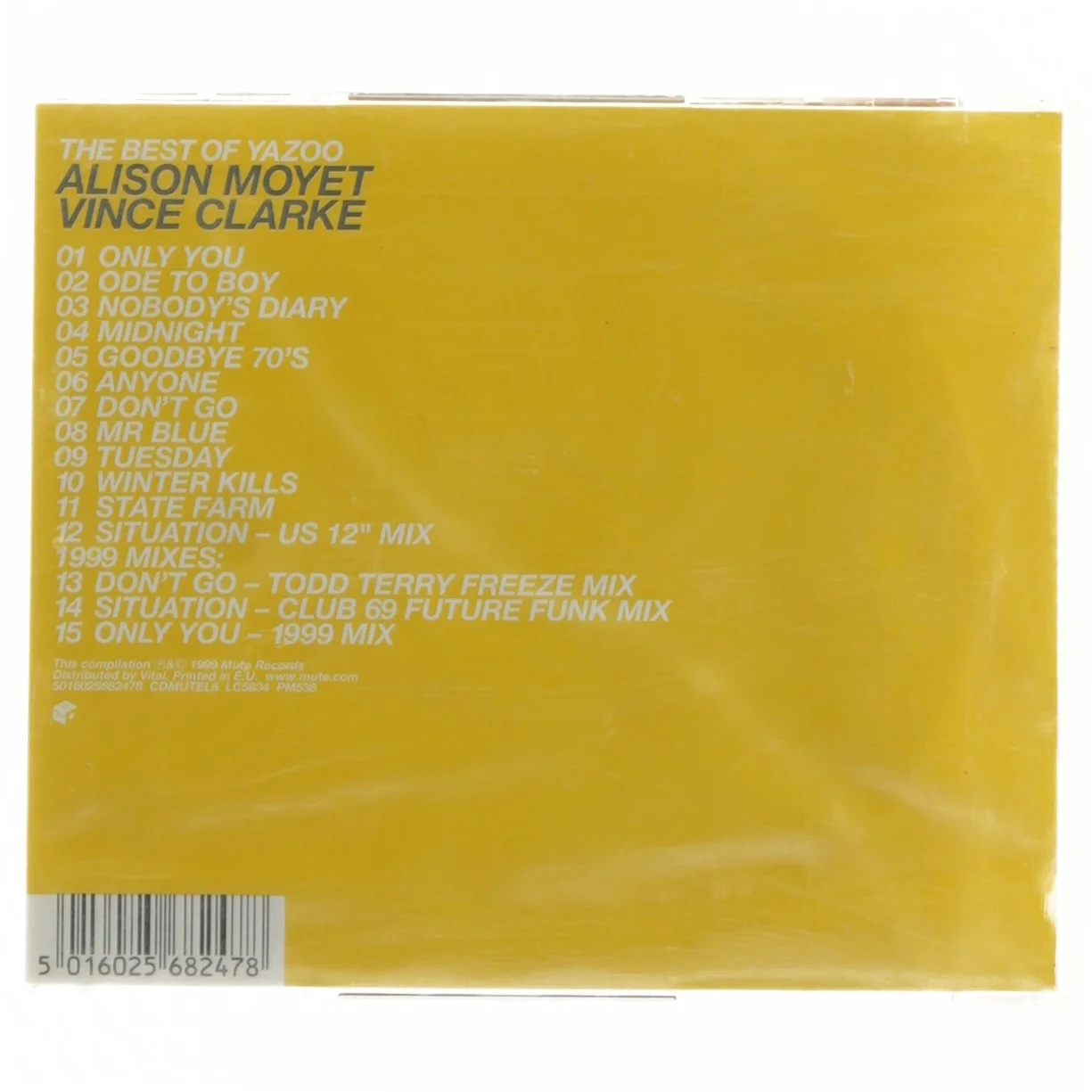 Yazoo CD - The Best Of (str. 12,5x14 cm)