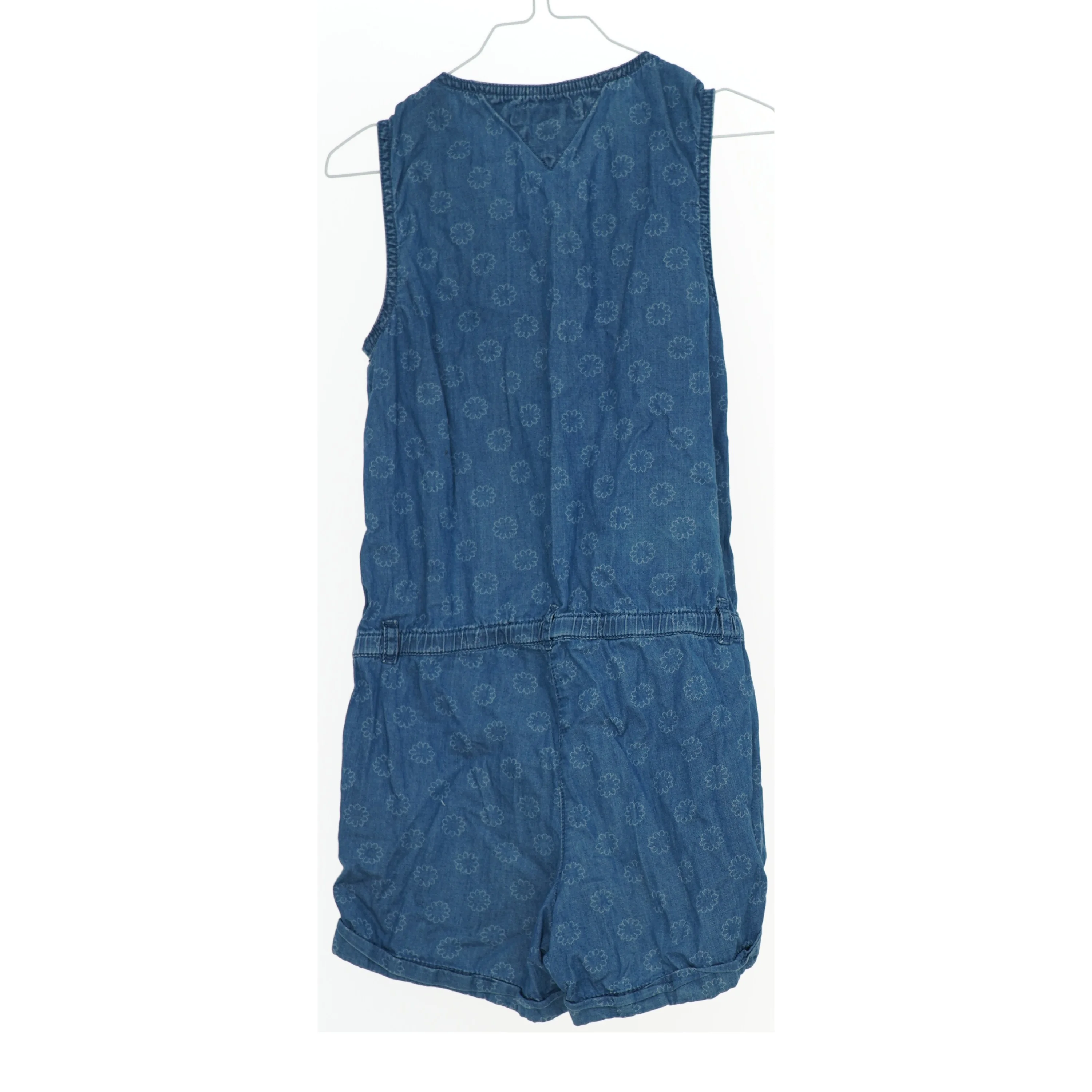 Denim buksedragt med mønster fra Tommy Hilfiger (str. 128)