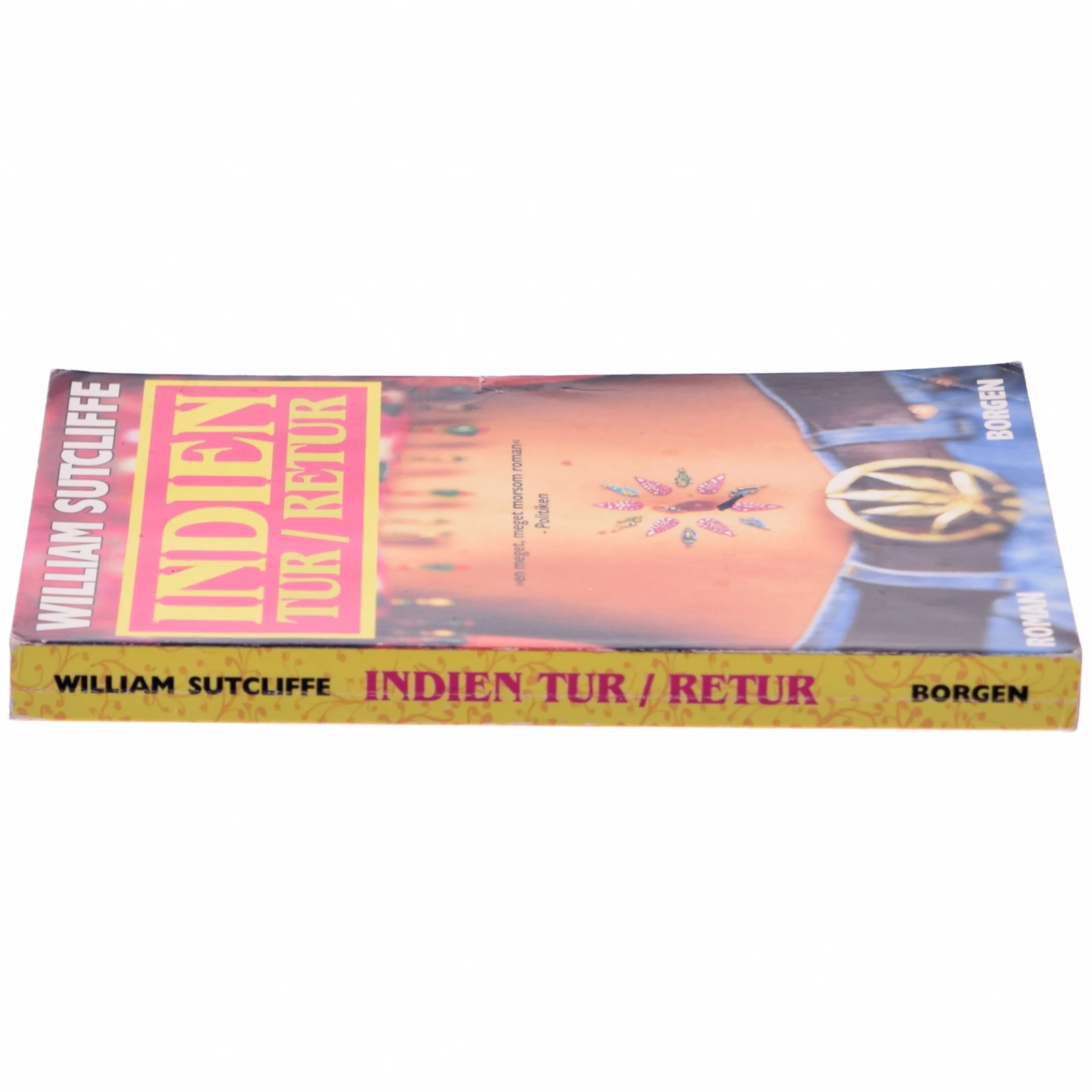 Indien tur/retur af William Sutcliffe (Bog)