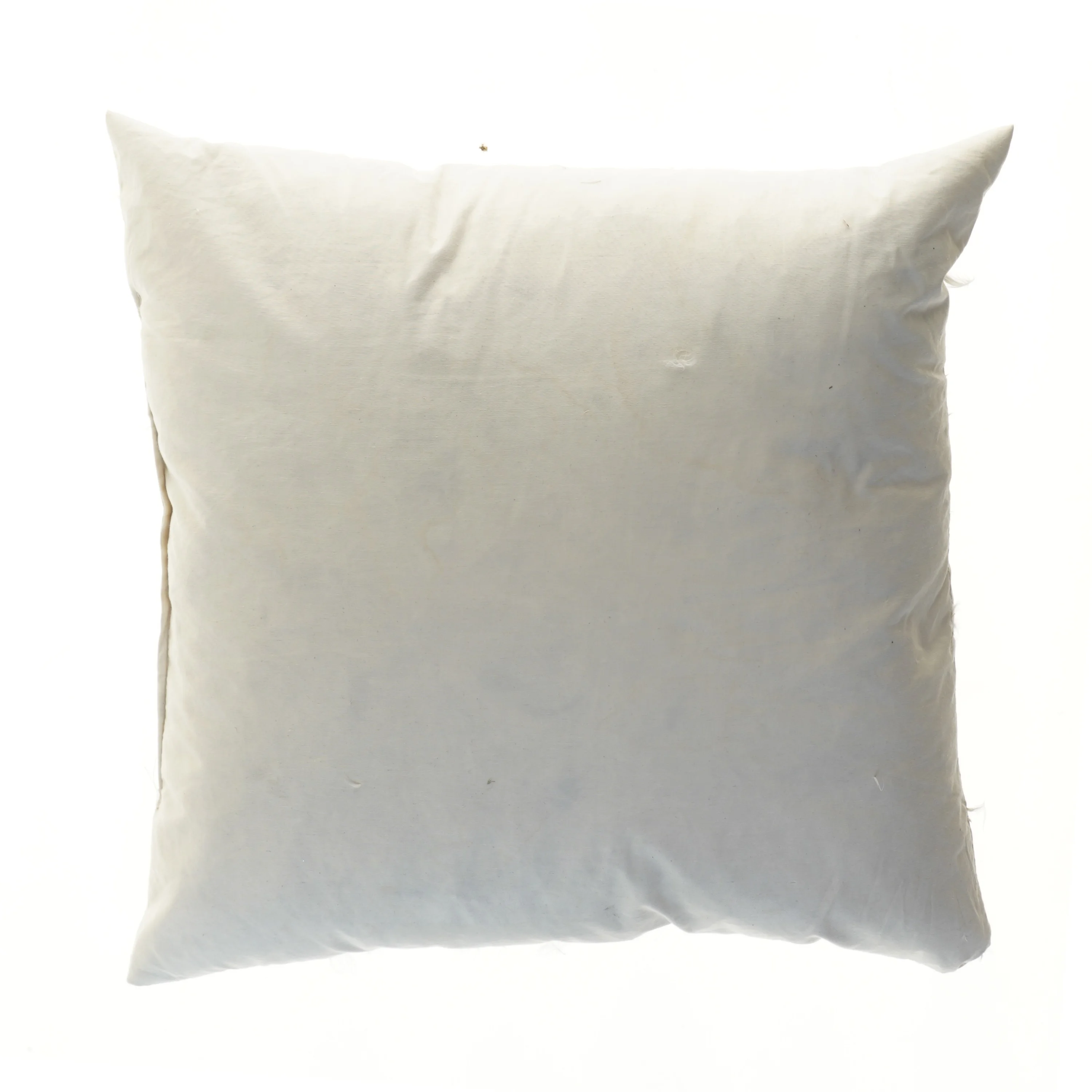 Kvadratisk hvid pude (str. 49x49 cm)