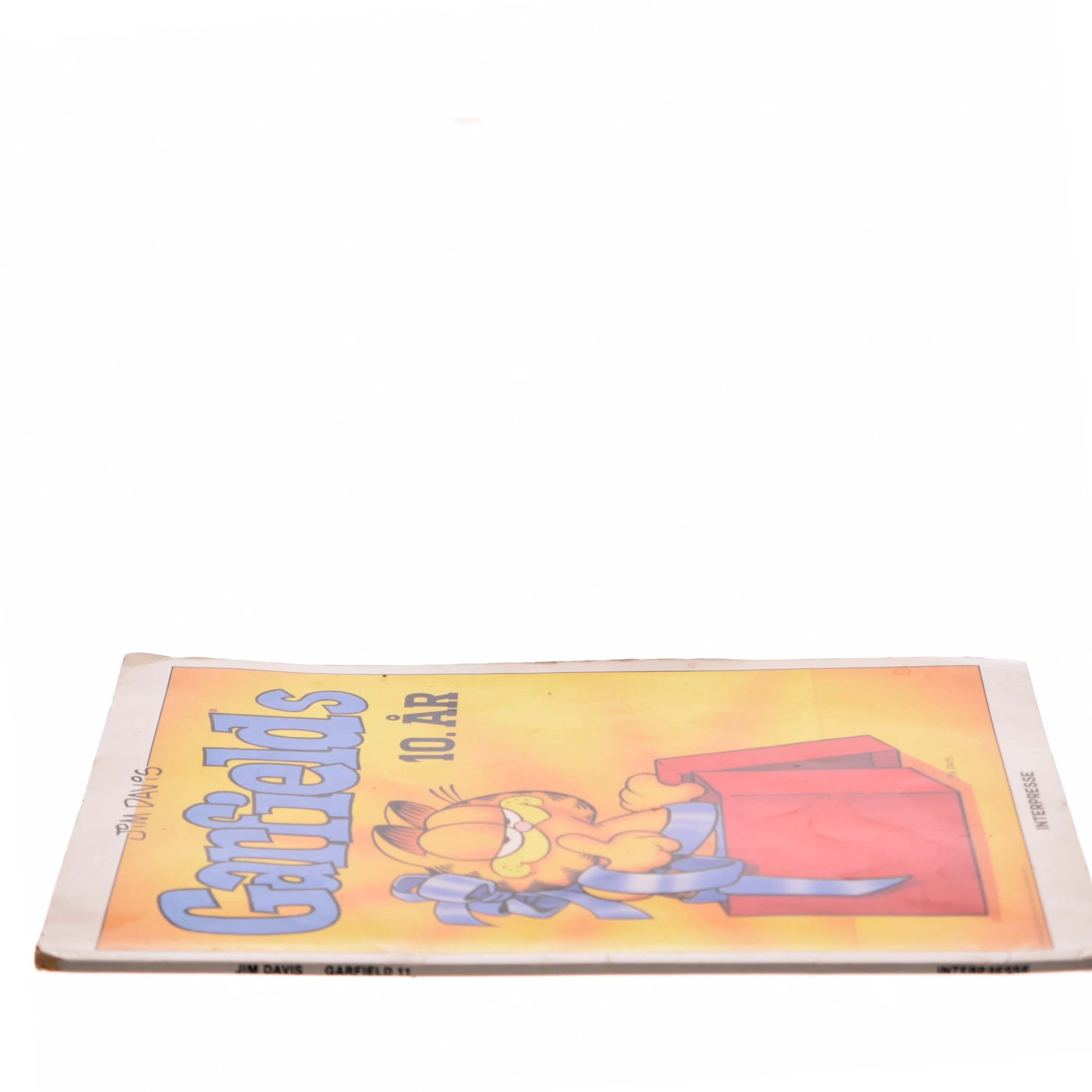 Garfields 10. år af Jim Davis (Bog)