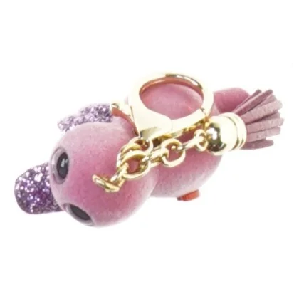 Nøglering med lille tøjdyr fra Ty (str. 5 cm)