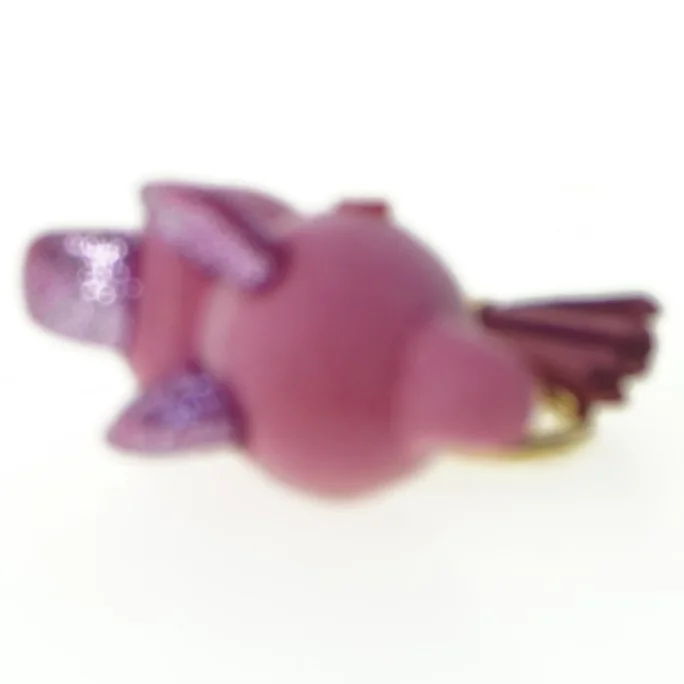 Nøglering med lille tøjdyr fra Ty (str. 5 cm)