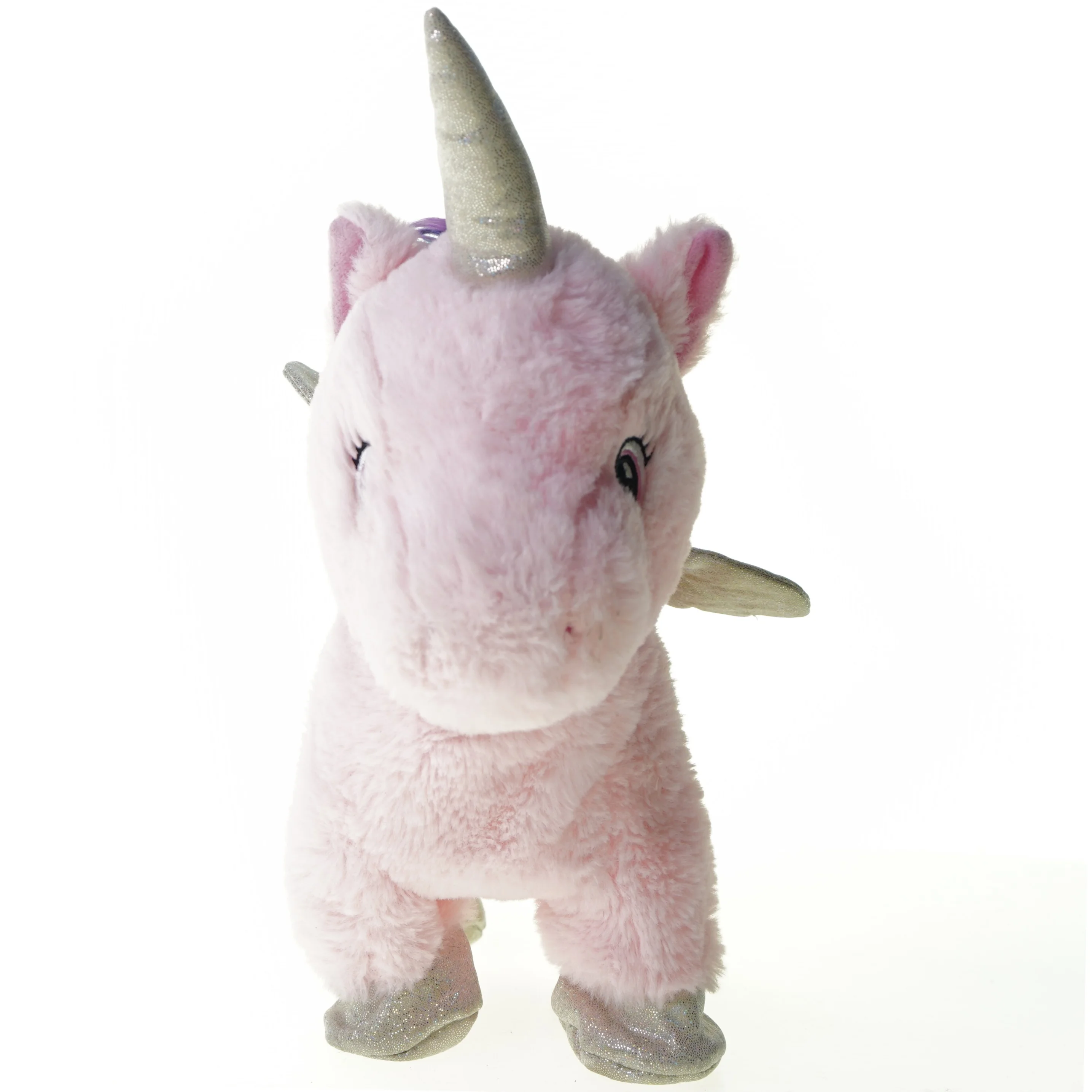 Unicorn bamse med bevægelse (str. 30 x 10 cm)