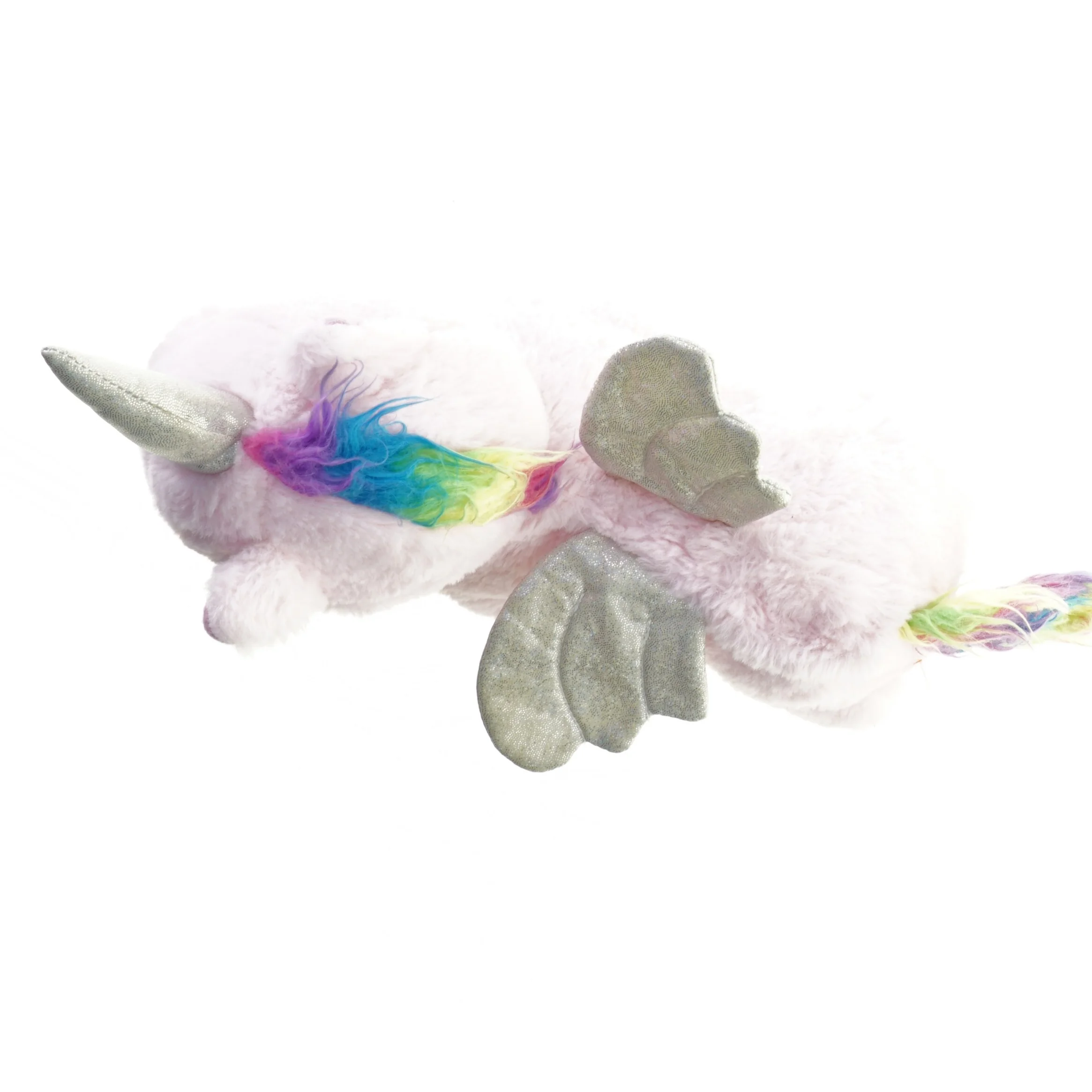 Unicorn bamse med bevægelse (str. 30 x 10 cm)