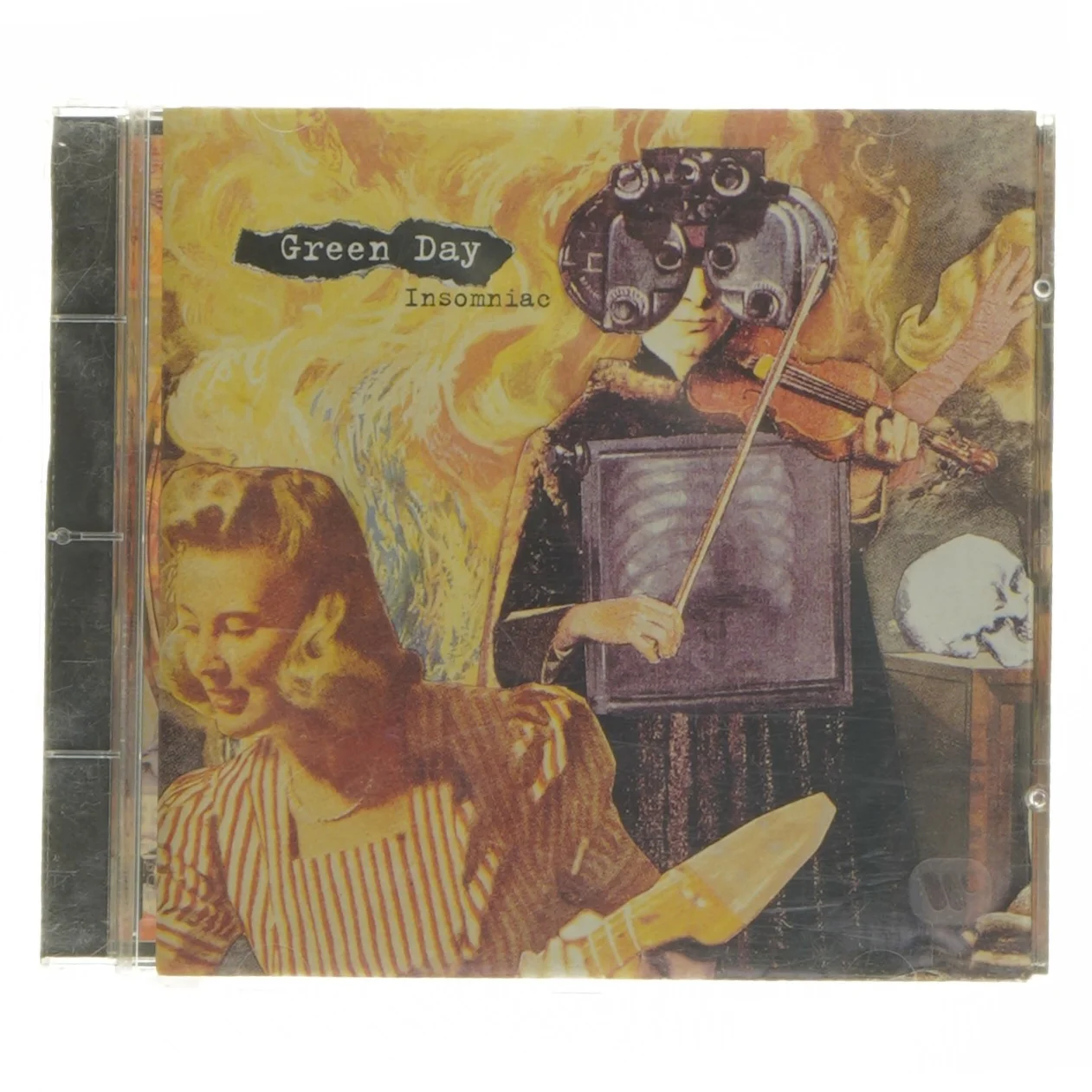 Green Day CD - Insomniac (str. 12,5x14 cm)
