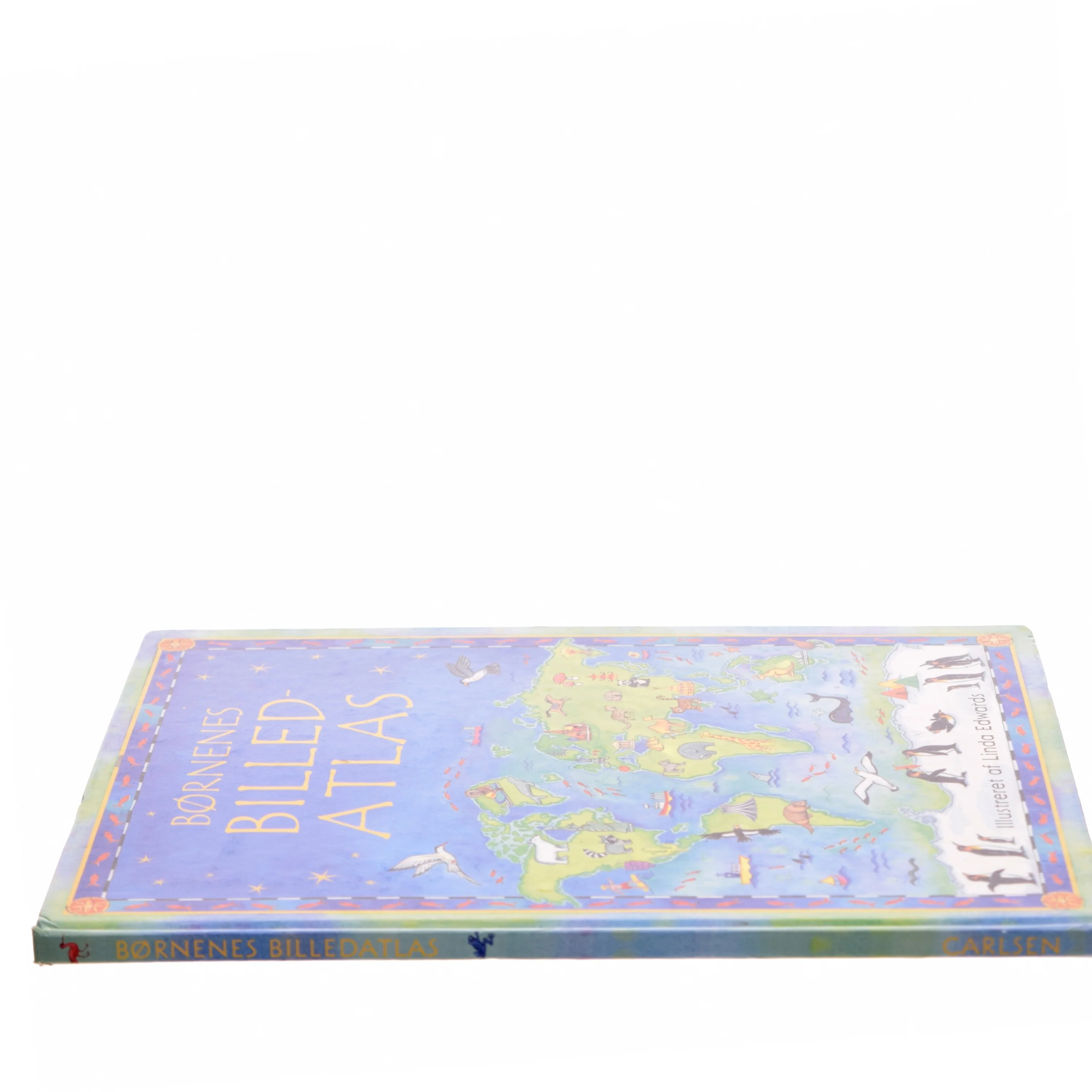 Børnenes billedatlas af Linda Edwards (Bog)