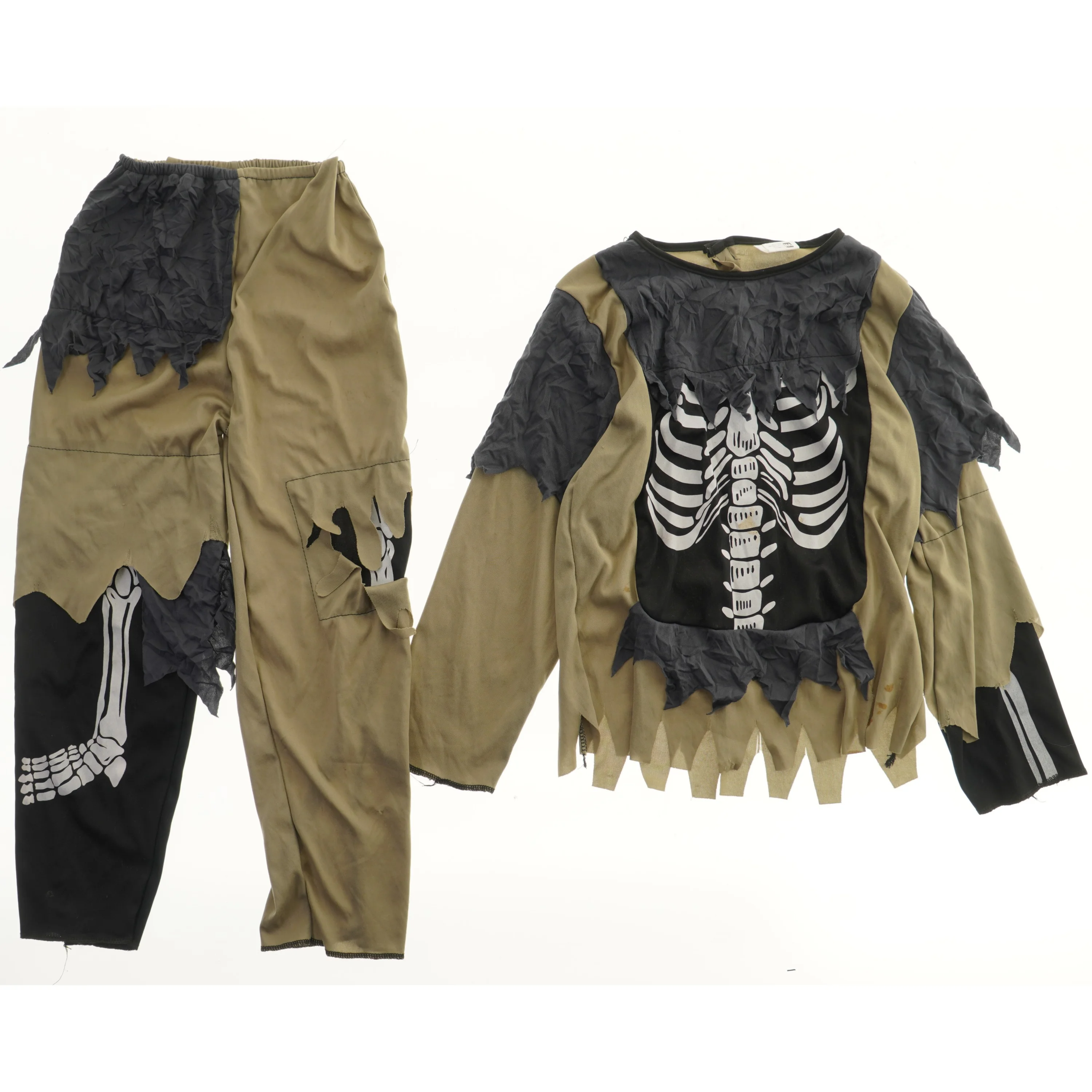 Skelet udklædningssæt fra Rio (str. 158)